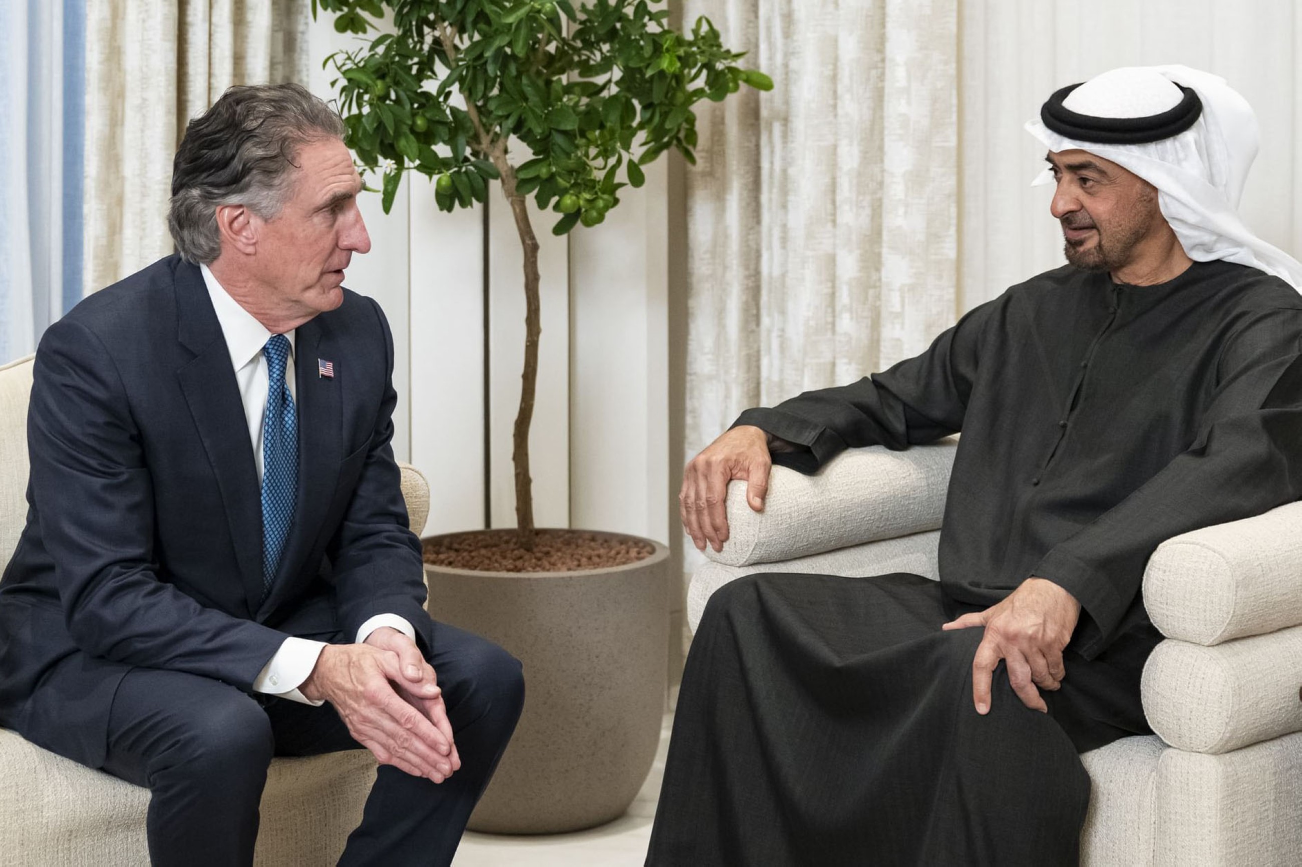 Mohamed, Burgum focus on boosting energy, AI ties