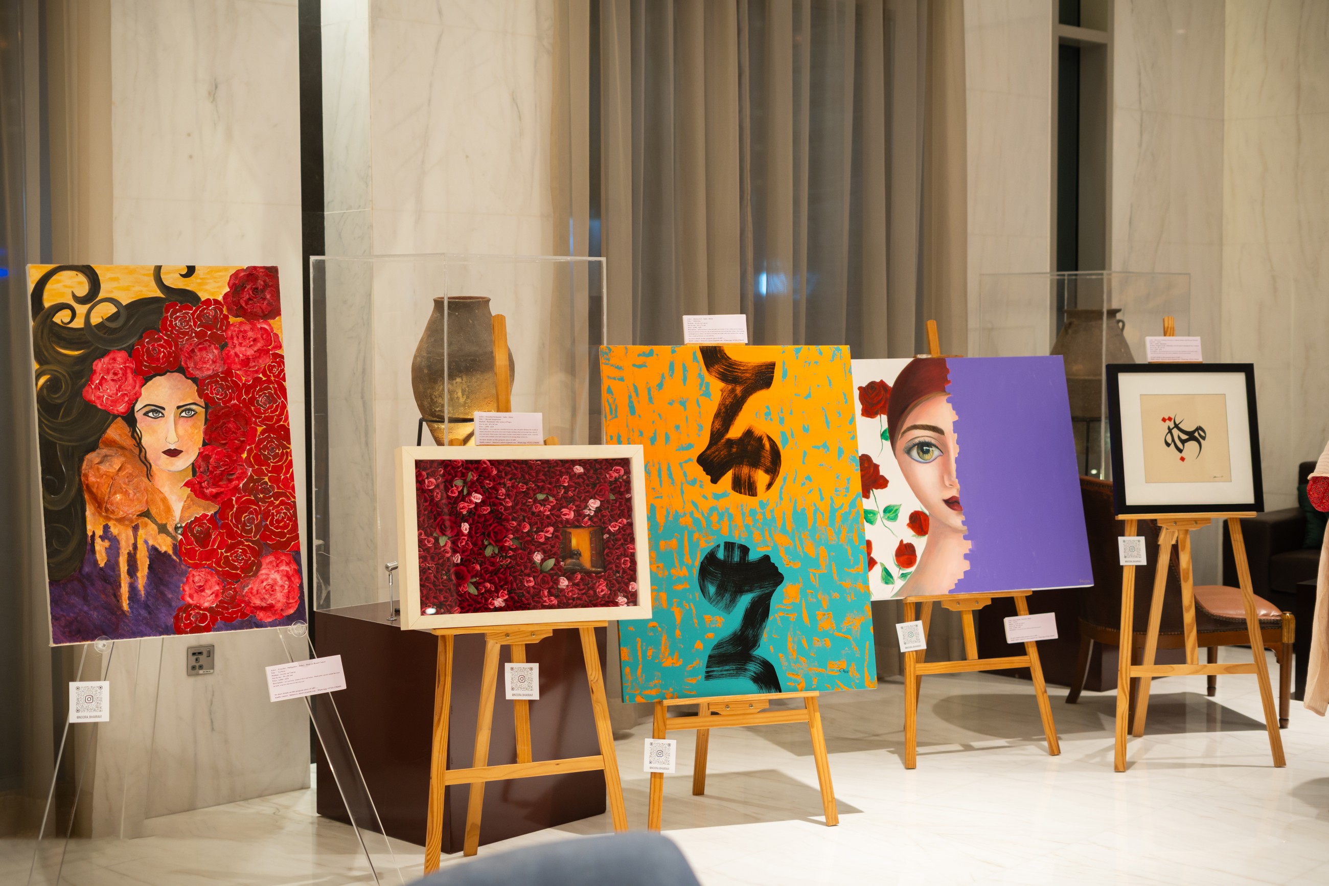 Noora the divine spark’s ‘Canvas of Courage’ wars against breast cancer