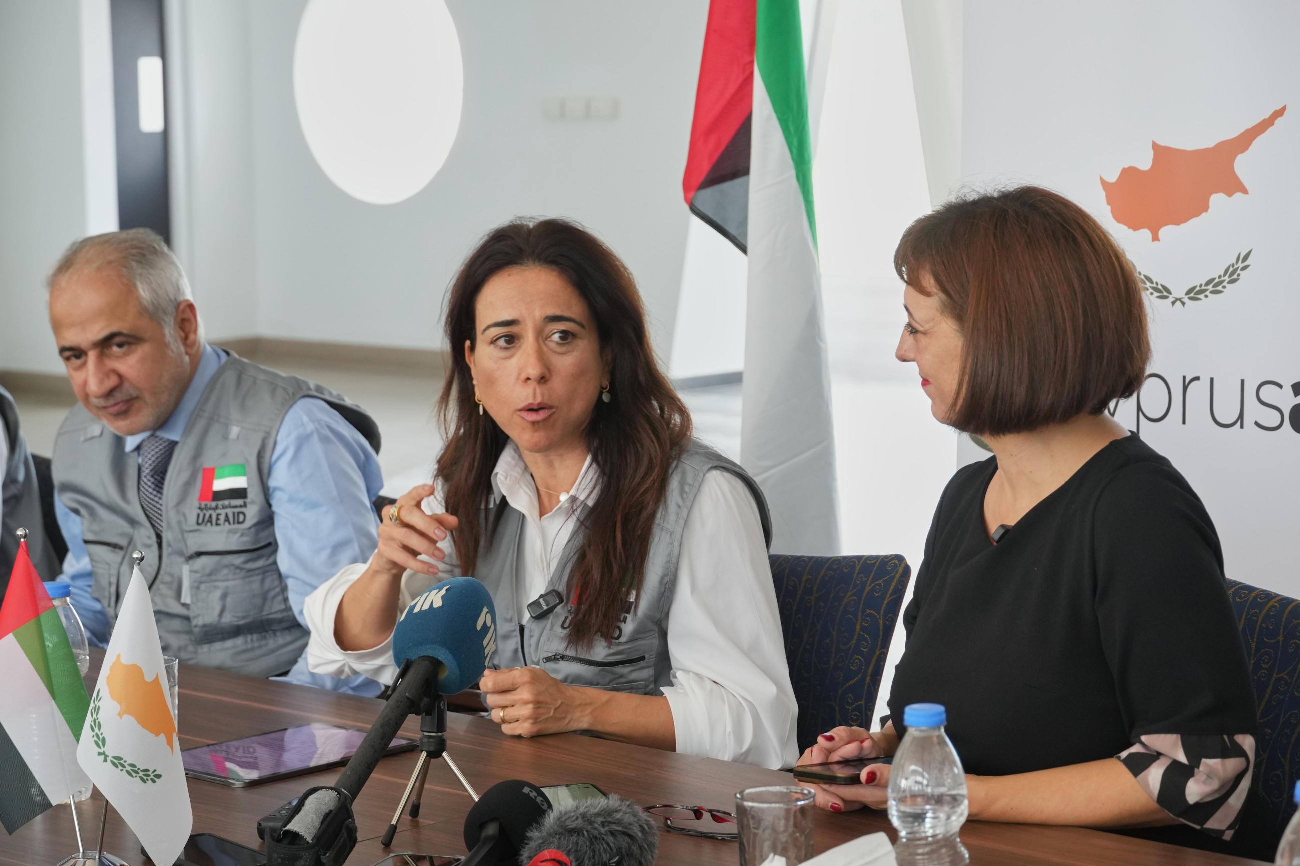 Relief to Gaza will be scaled up, Cyprus is key route, says UAE minister