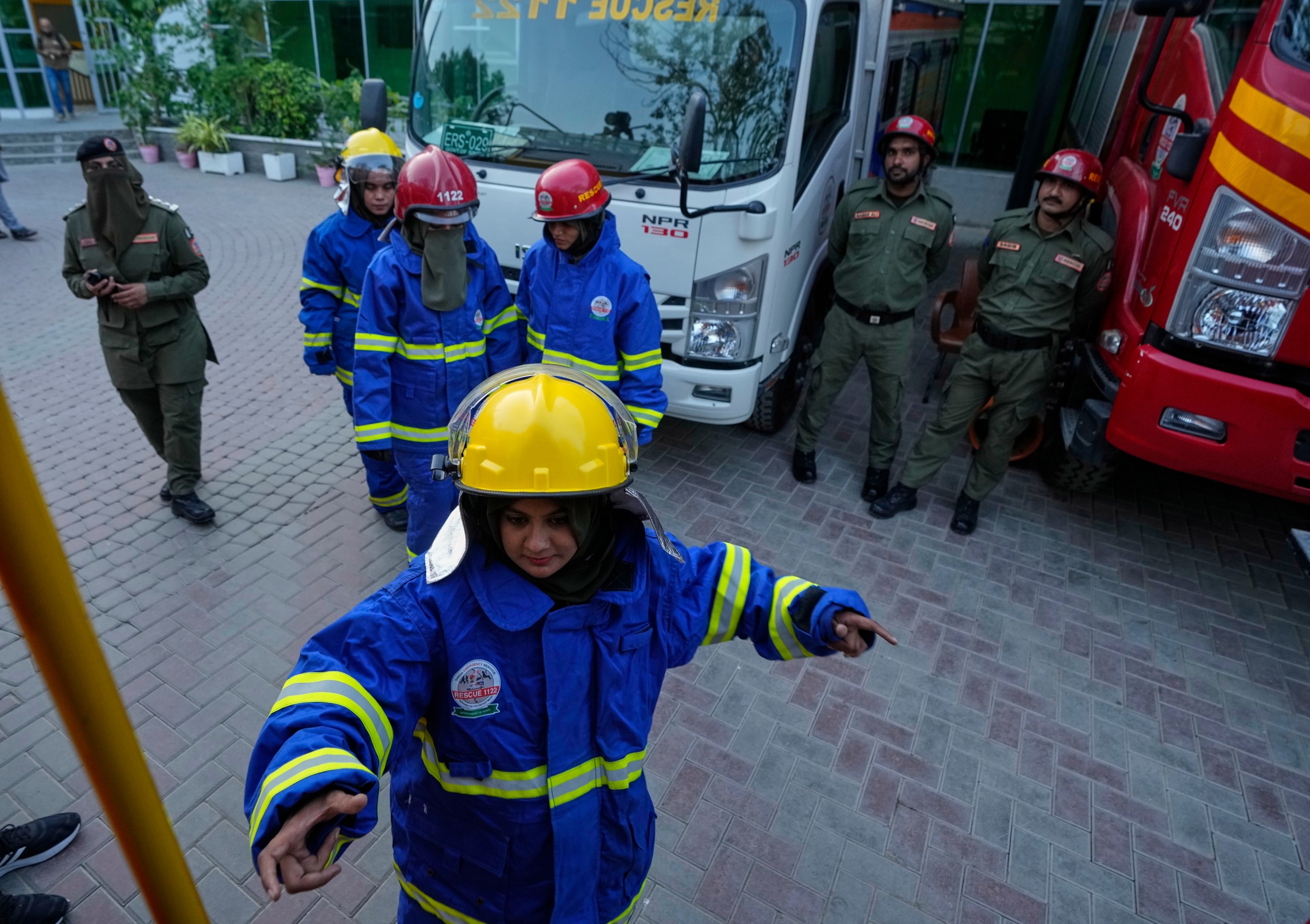 Women make inroads in Pakistan as they become firefighters and barriers slowly fall