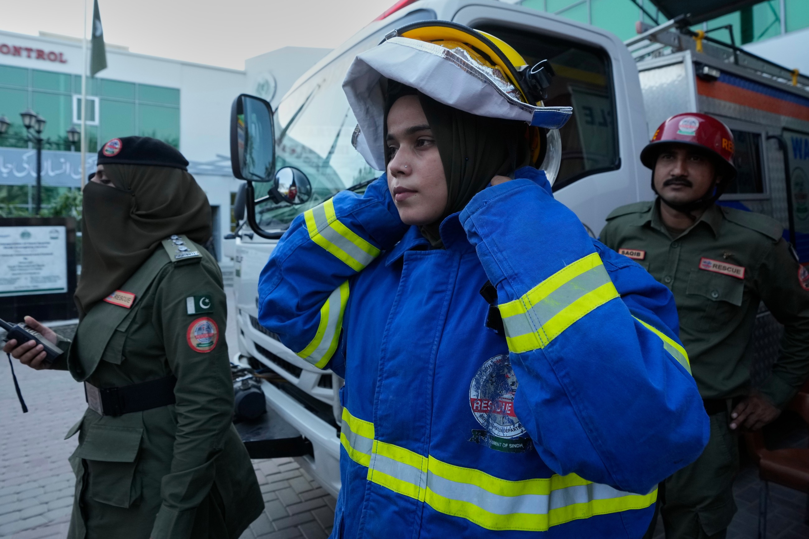 Women make inroads in Pakistan as they become firefighters and barriers slowly fall