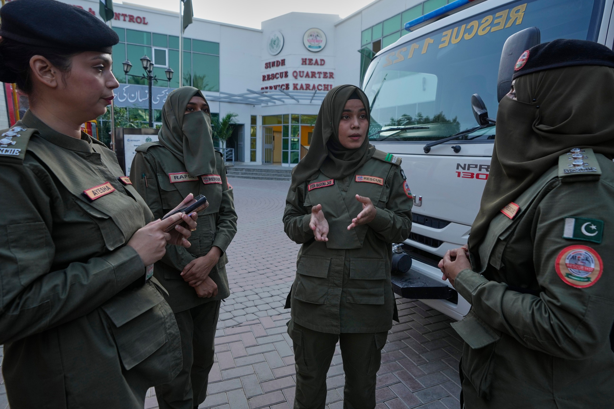 Women make inroads in Pakistan as they become firefighters and barriers slowly fall