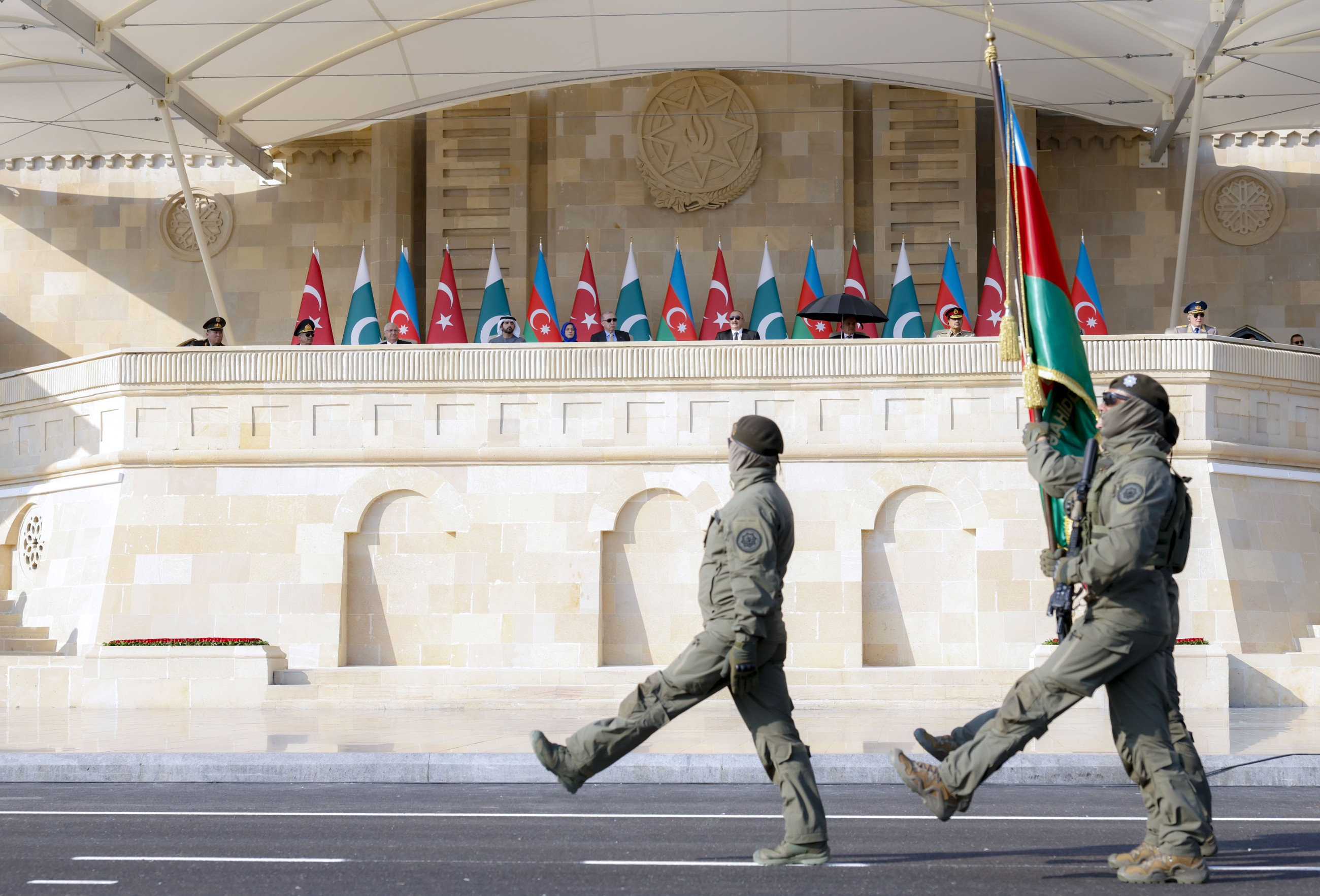 Sheikh Hamdan attends Azerbaijan’s ‘Victory Day’ celebrations in Baku