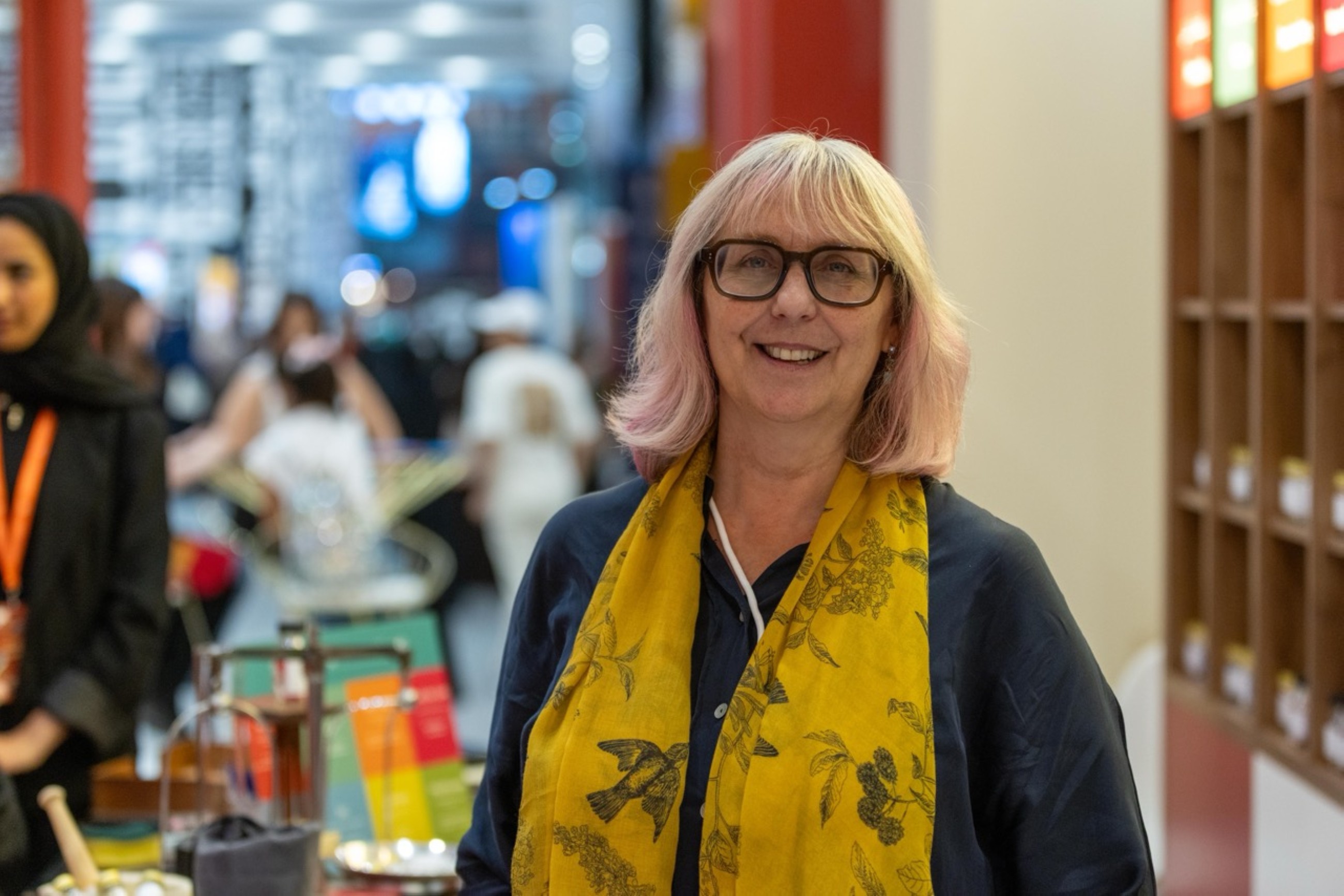 Visitors explore Poetry Pharmacy at SIBF