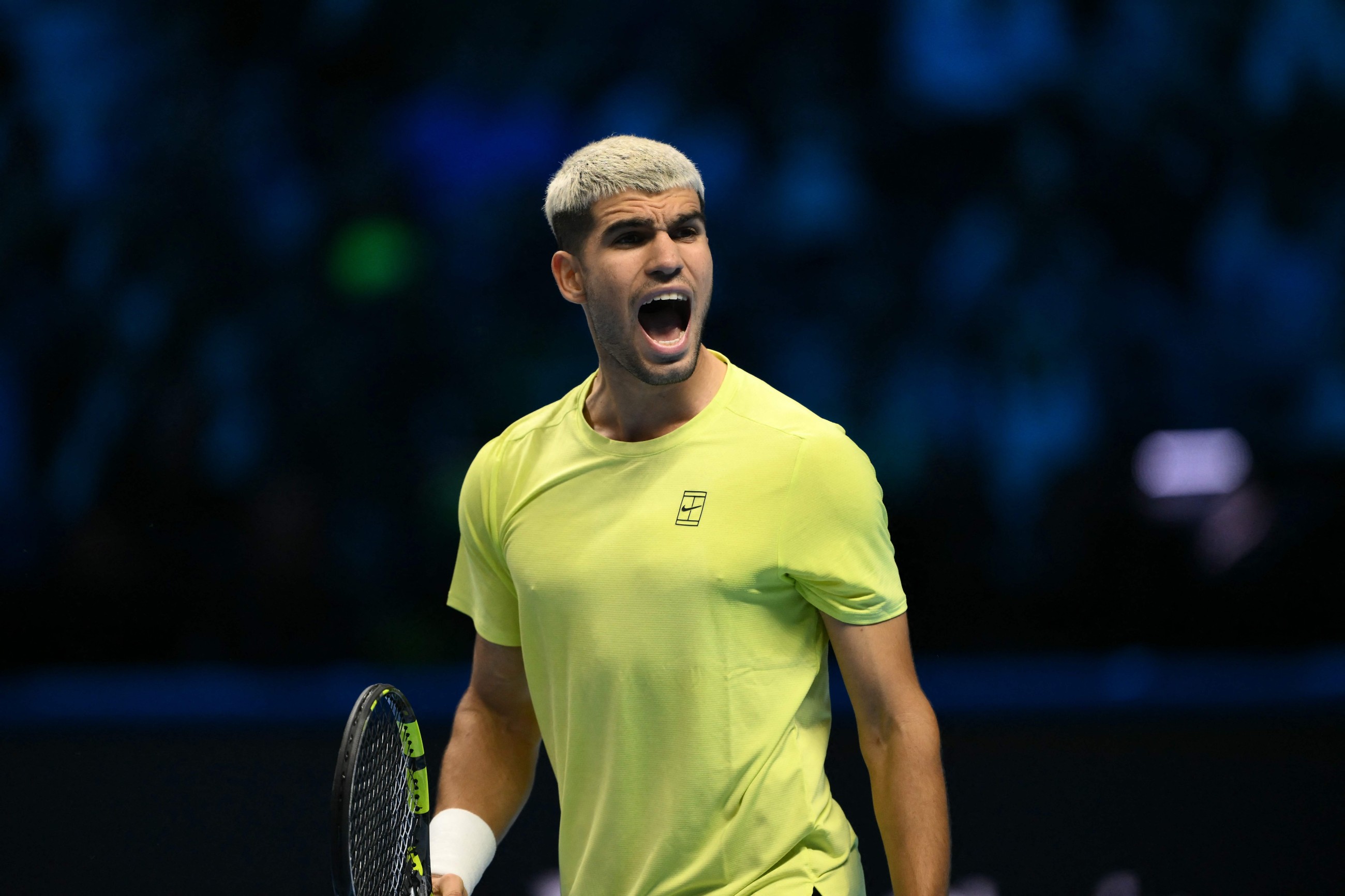 Alcaraz off to winning start at ATP Finals with De Minaur romp, Djokovic pulls out