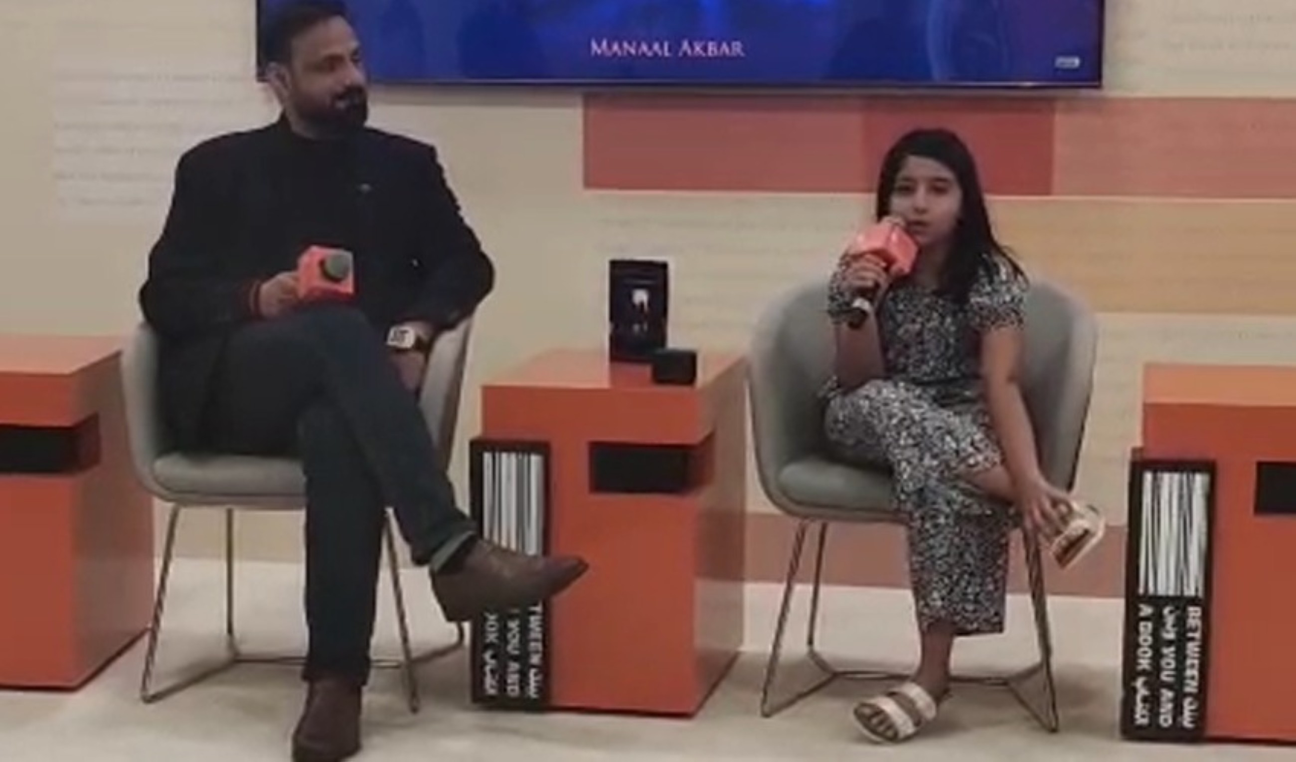 8-year-old Manaal’s creative journey unfolds at Sharjah International Book Fair