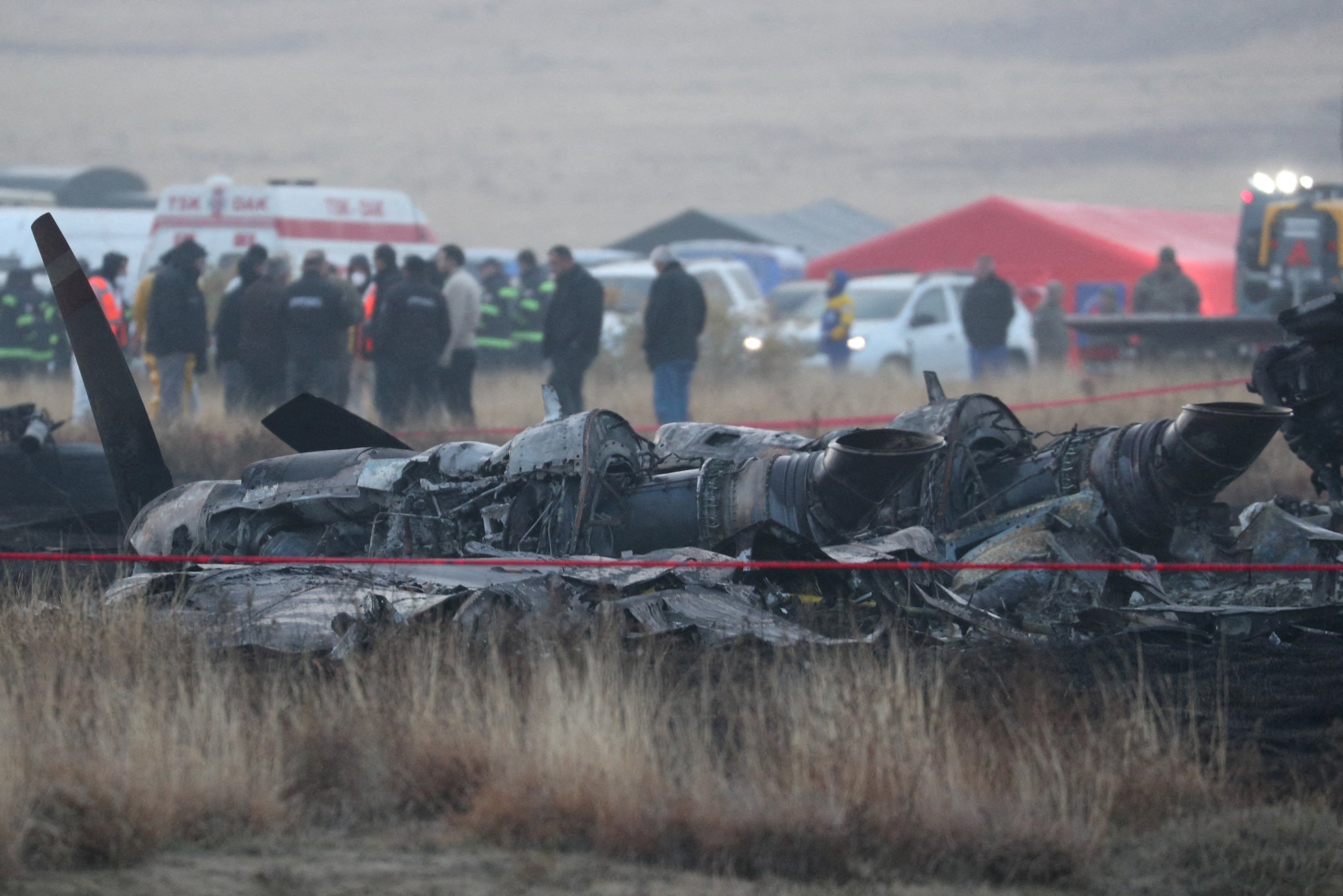 Turkish military plane crash in Georgia kills all 20 onboard