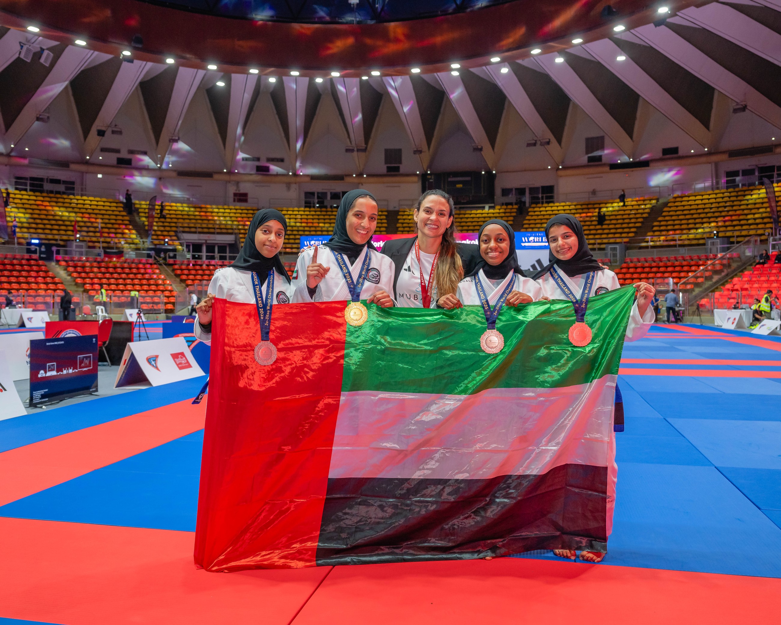UAE national team medal tally swells in Thailand