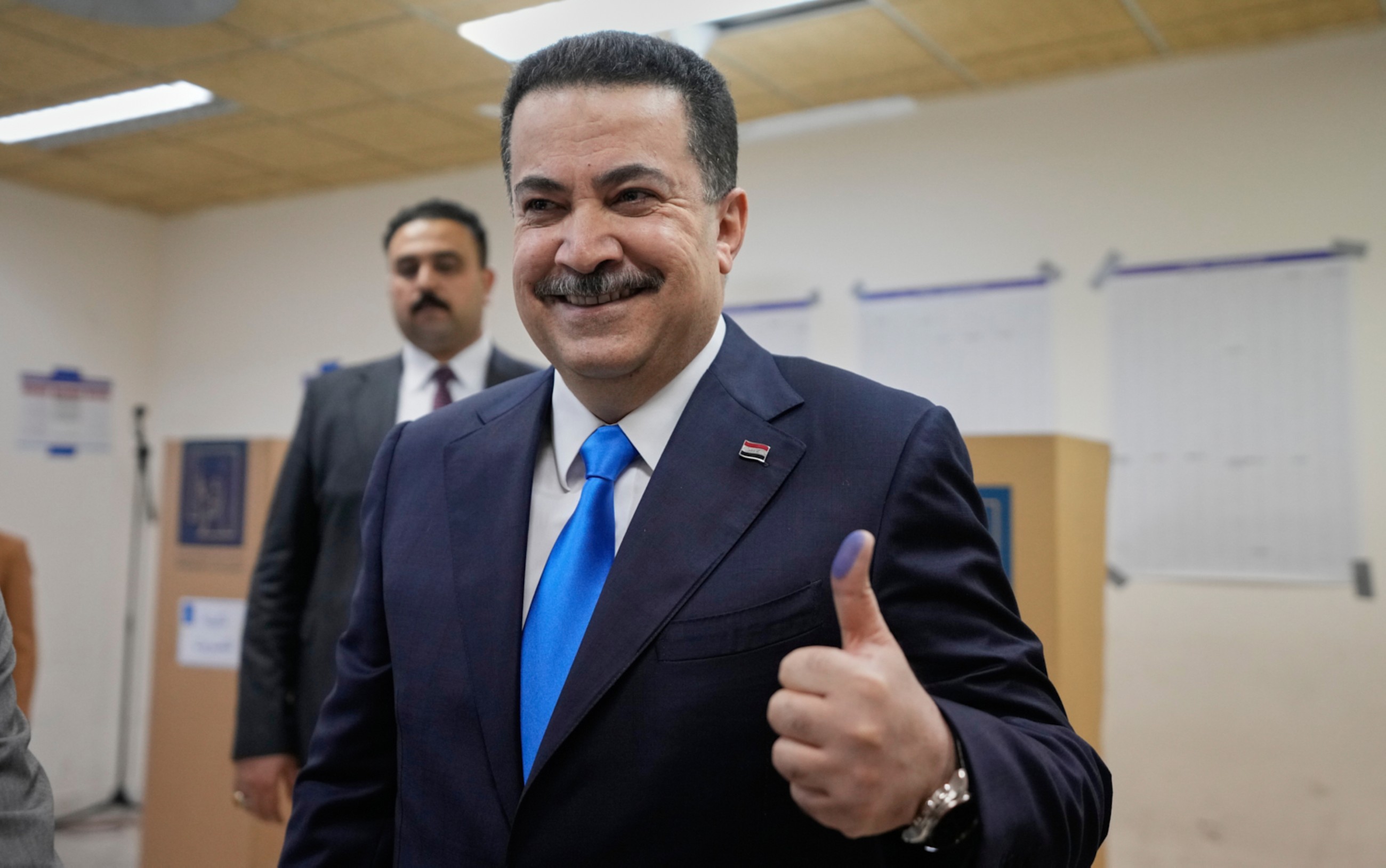 Iraq PM Sudani claims election win