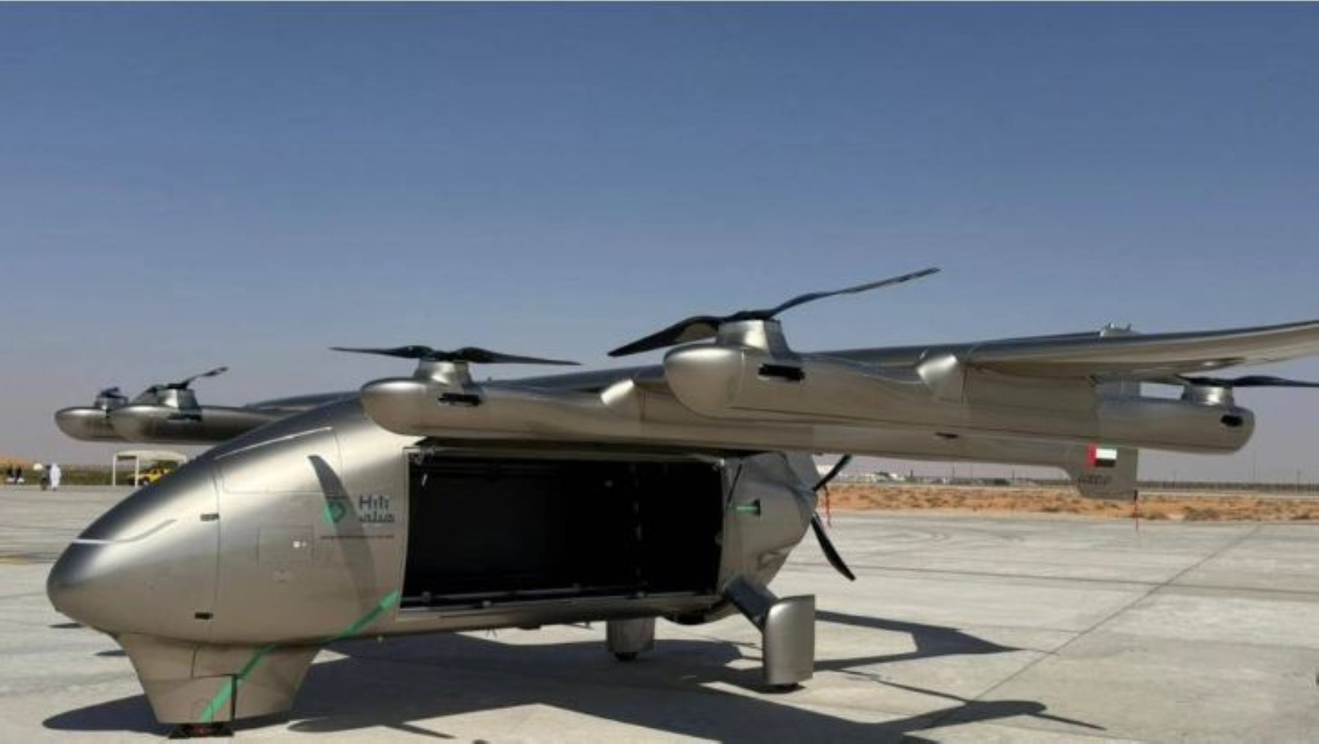 First UAE-made hybrid cargo aircraft &lsquo;Hili&rsquo; launched