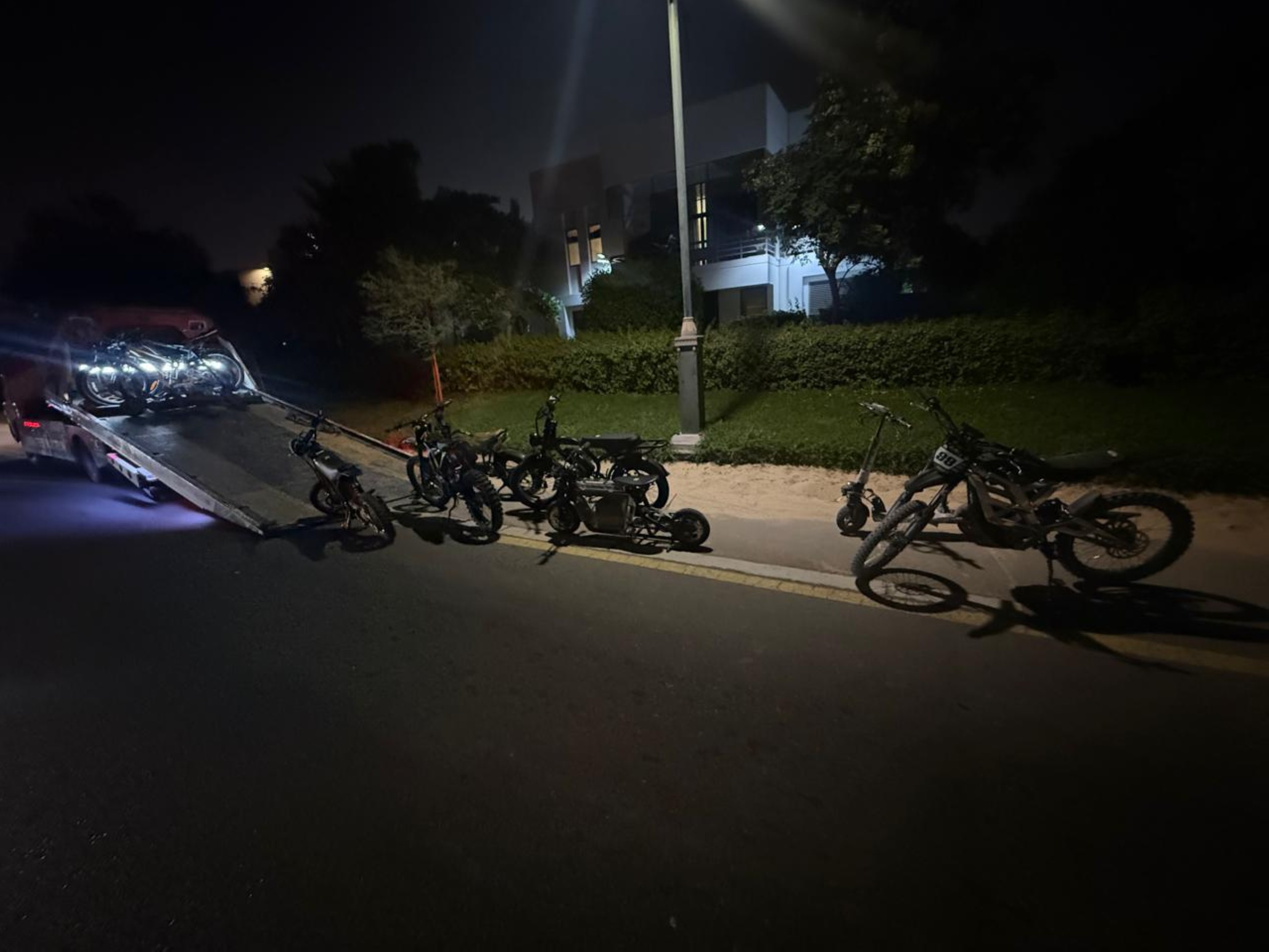 Teenagers caught riding modified e-bikes over 100/kph in Dubai