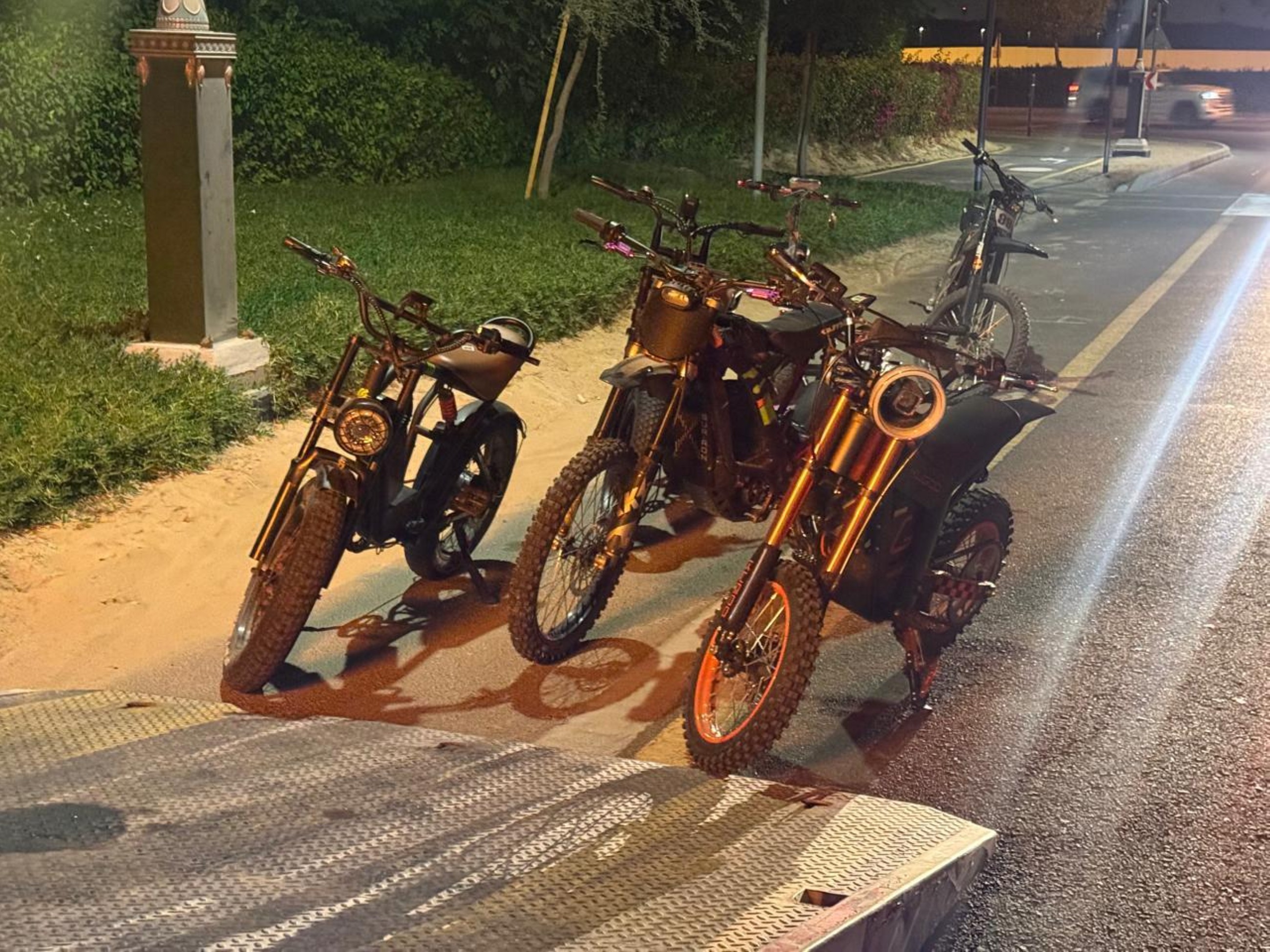 Teenagers caught riding modified e-bikes over 100/kph in Dubai