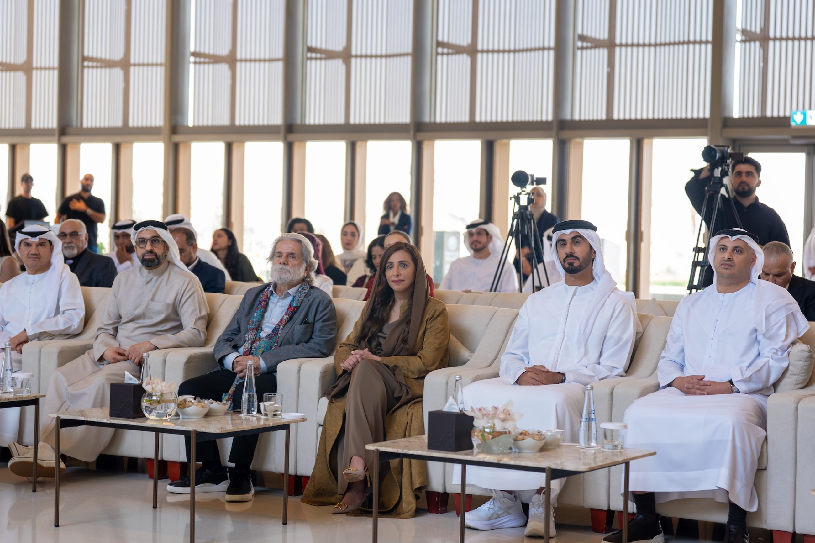 Sheikha Bodour inaugurates 'the Dice Player: Mahmoud Darwish' exhibition at the House of Wisdom in Sharjah