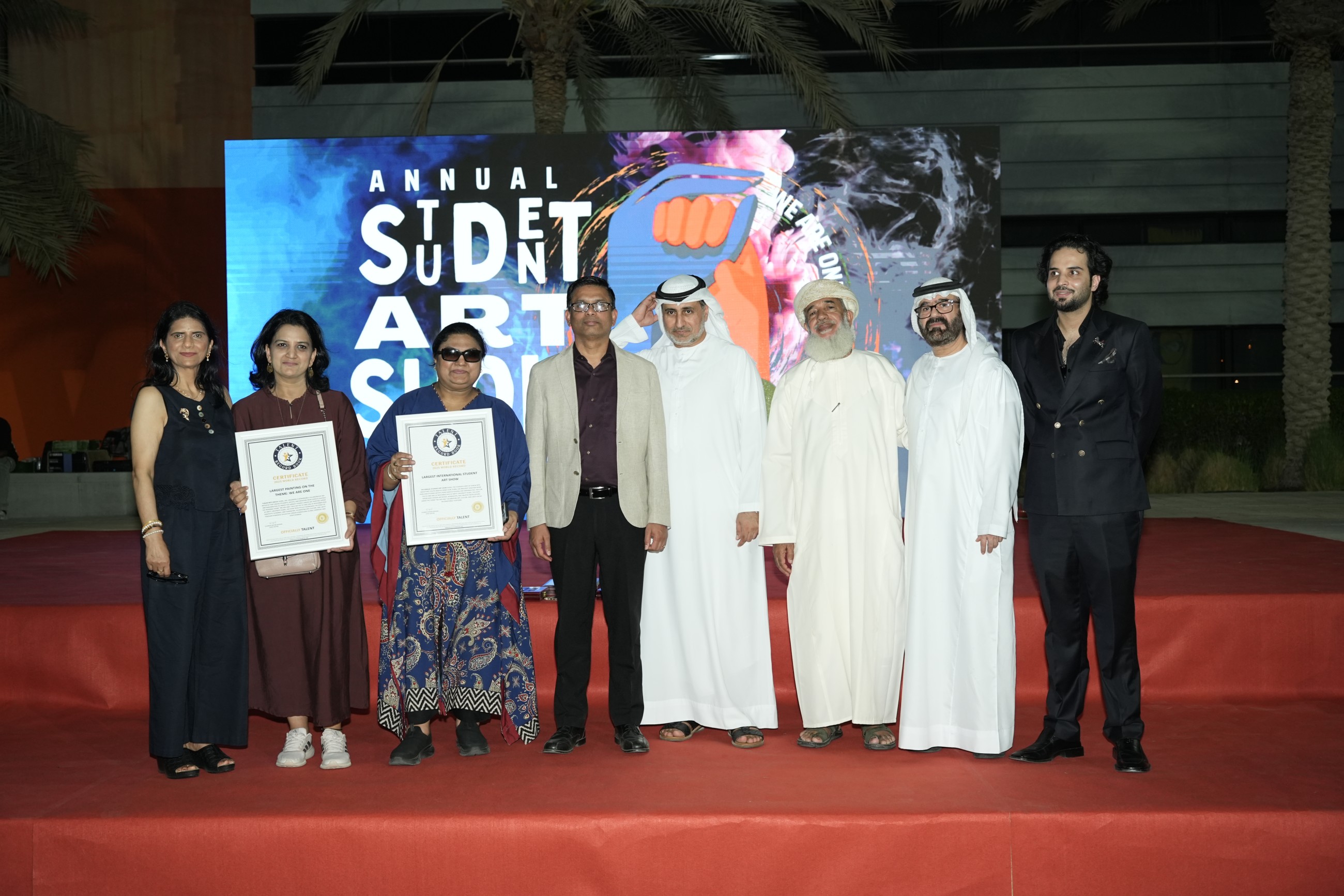 Landmark Annual Student Art Show by Funun Arts and Amity University Dubai