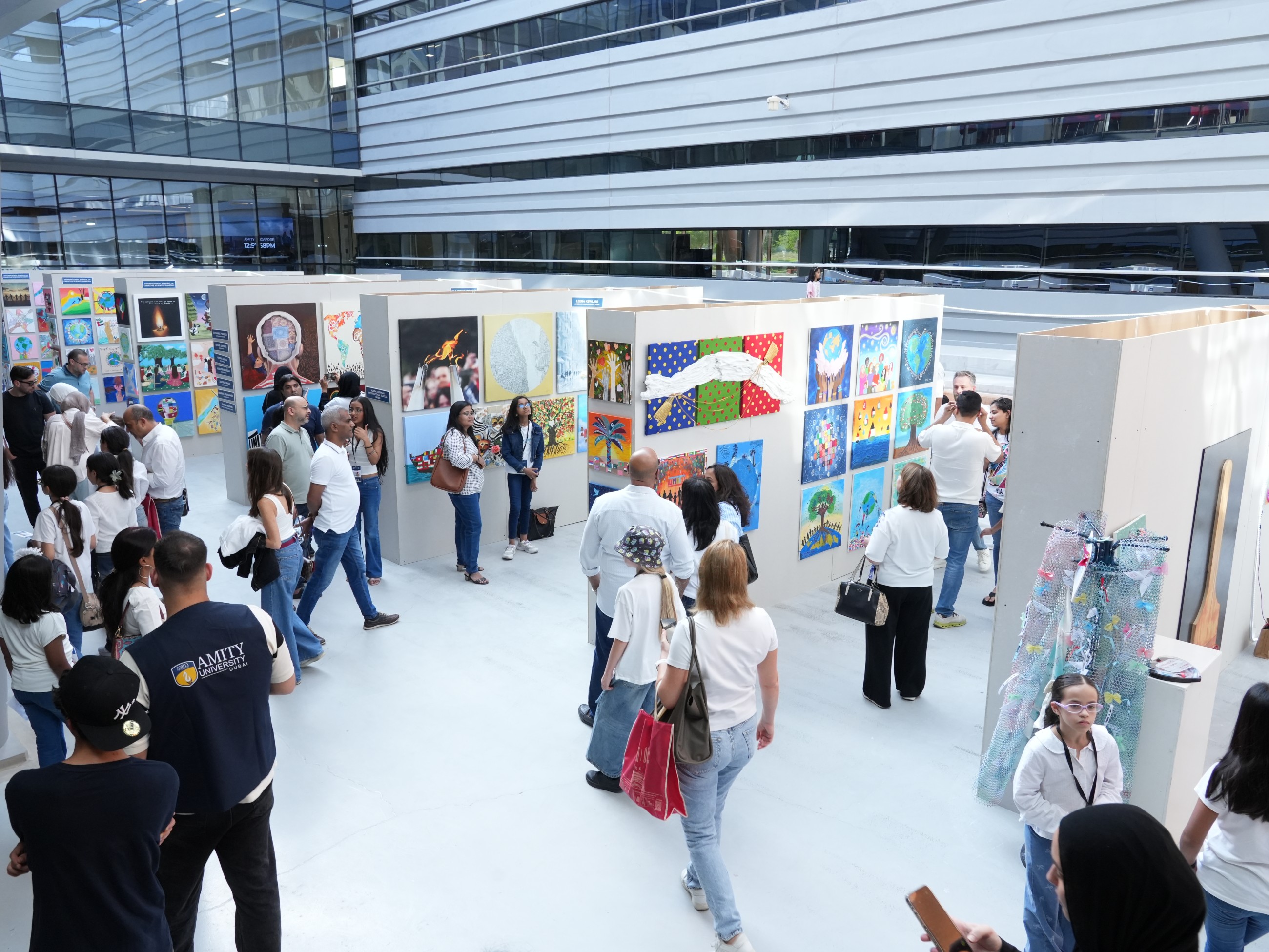 Landmark Annual Student Art Show by Funun Arts and Amity University Dubai