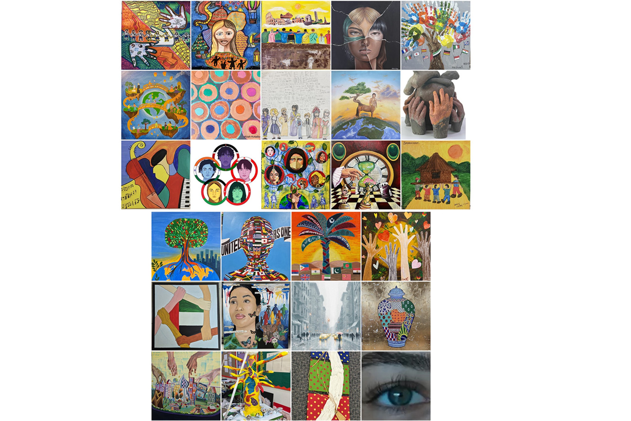 Landmark Annual Student Art Show by Funun Arts and Amity University Dubai