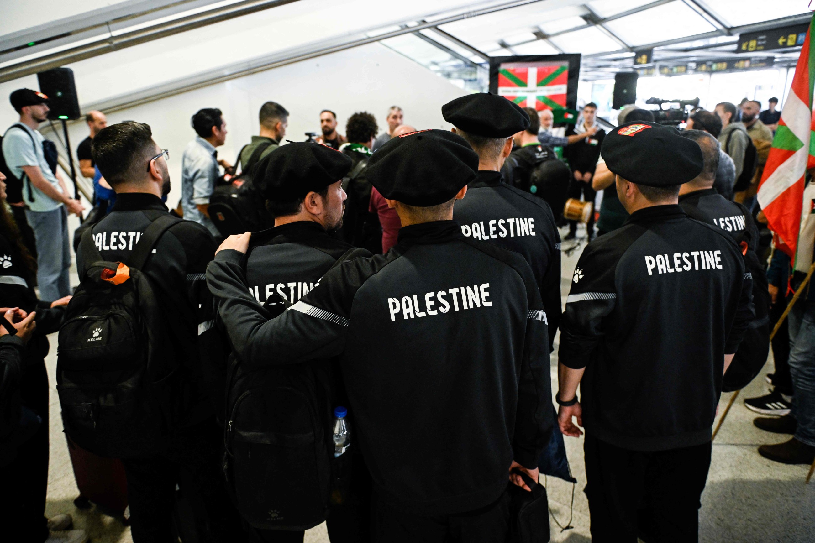 Palestinian national football team on 'mission' for peace in Spain visit