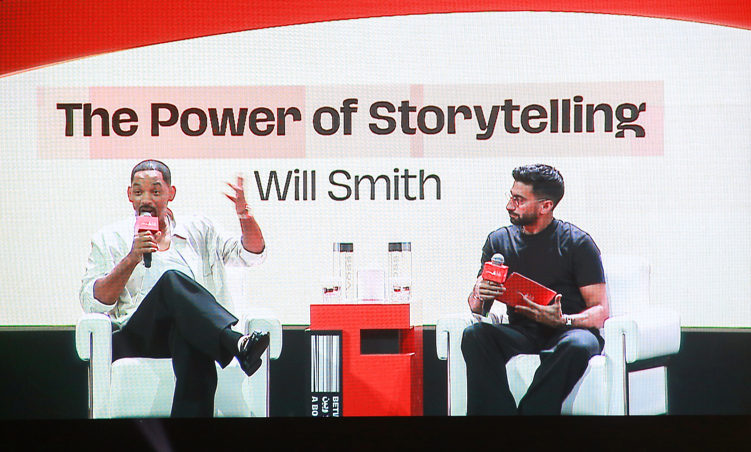 Will Smith regales audience at Sharjah International Book Fair