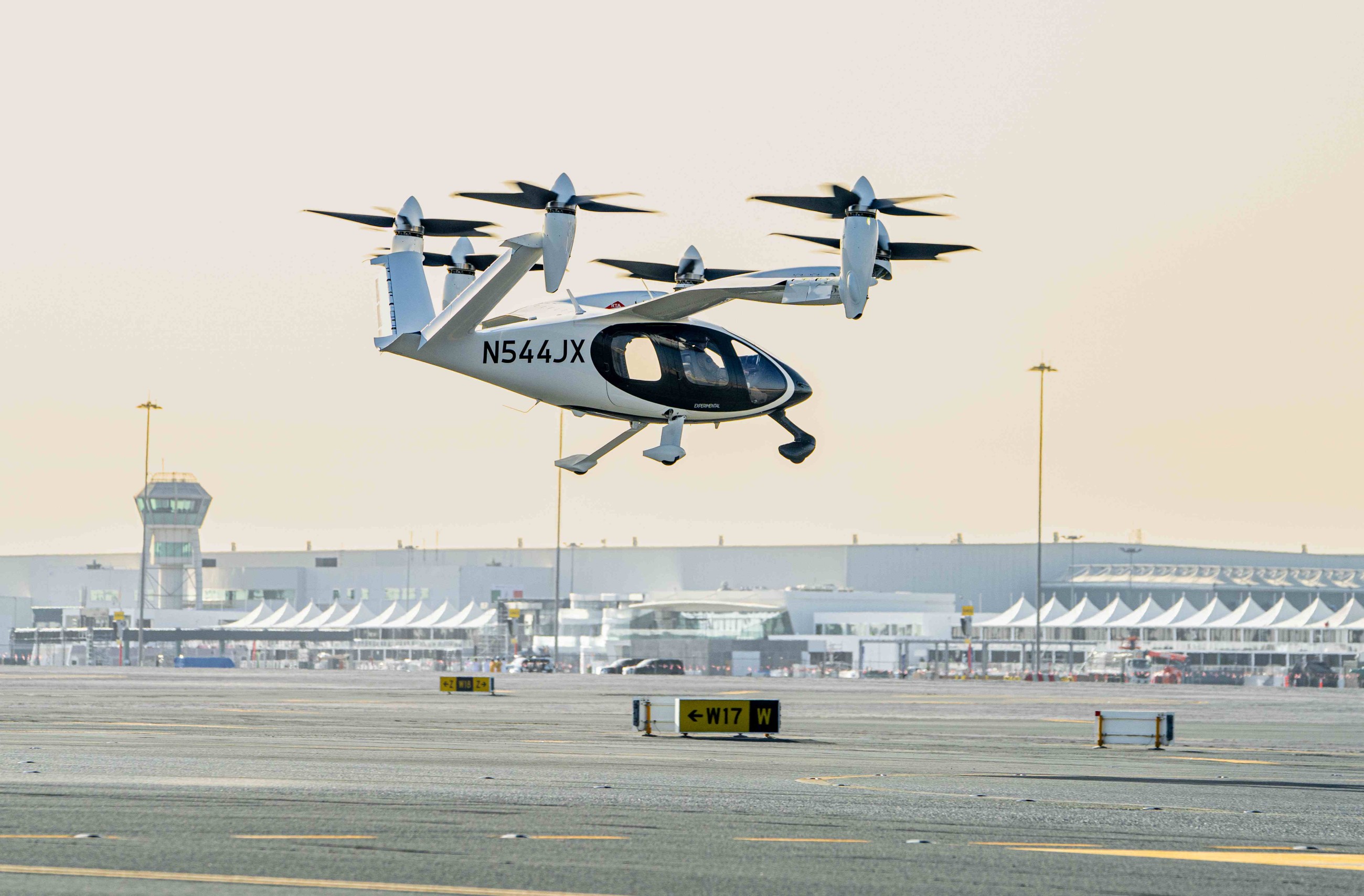 RTA completes first crewed eVTOL Aerial Taxi flight between Margham and Al Maktoum International Airport
