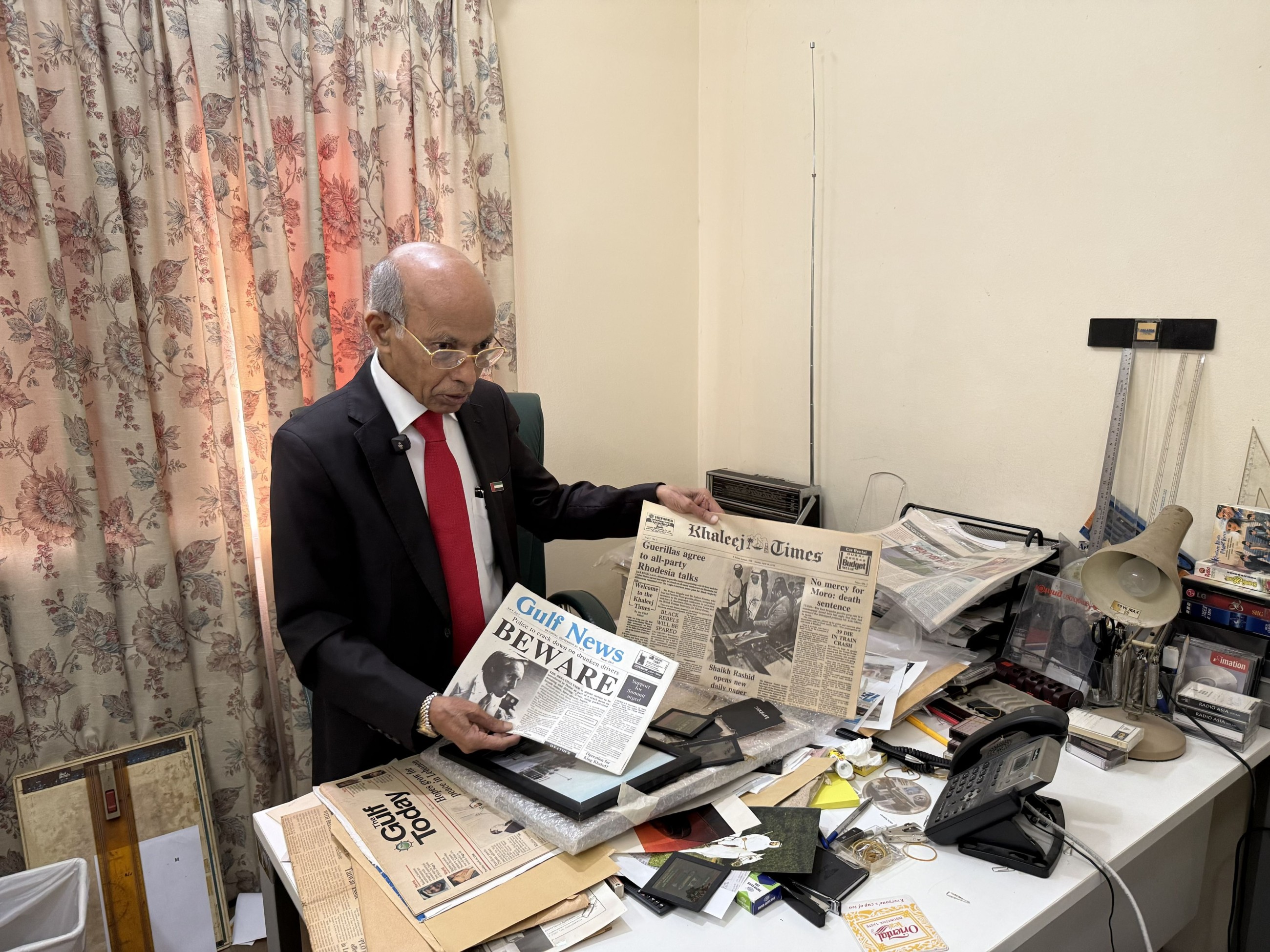 UAE's longest-serving advertising professional details his journey from Mumbai by ship to Guinness