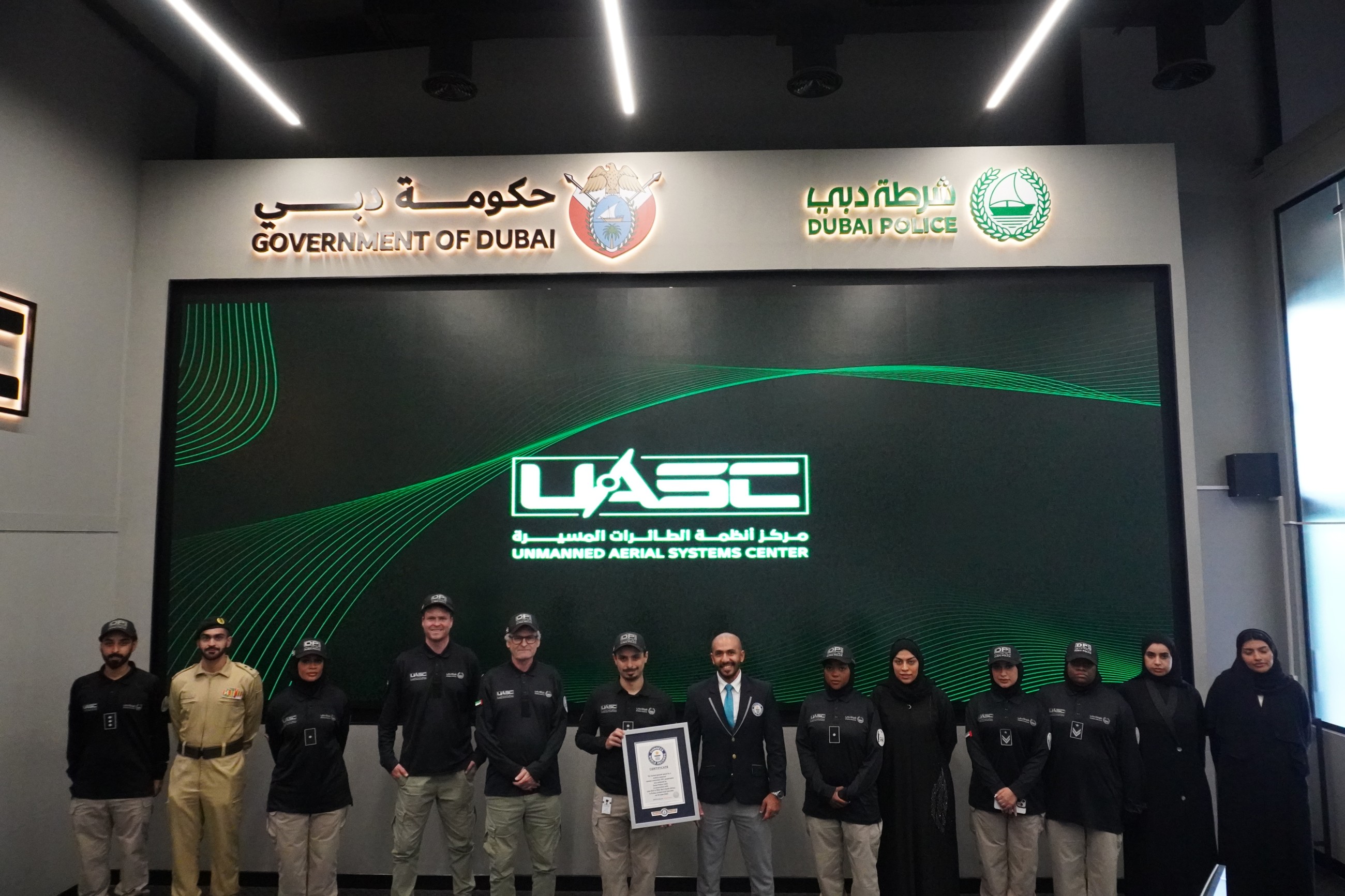 Dubai Police enter Guinness World Records with world&rsquo;s fastest drone