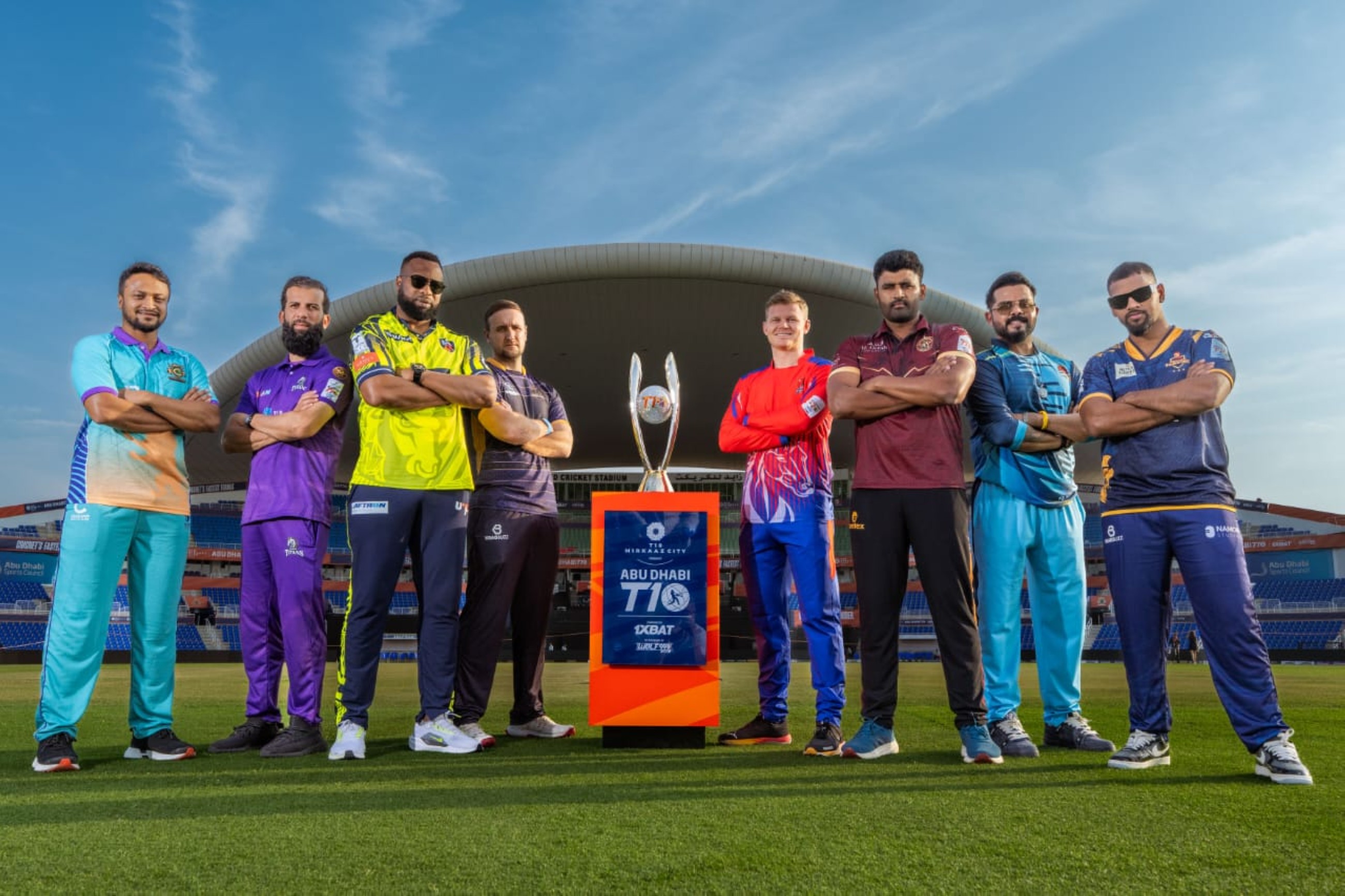 Cricket's biggest names gather in UAE capital ahead of 2025 Abu Dhabi T10 Season opener