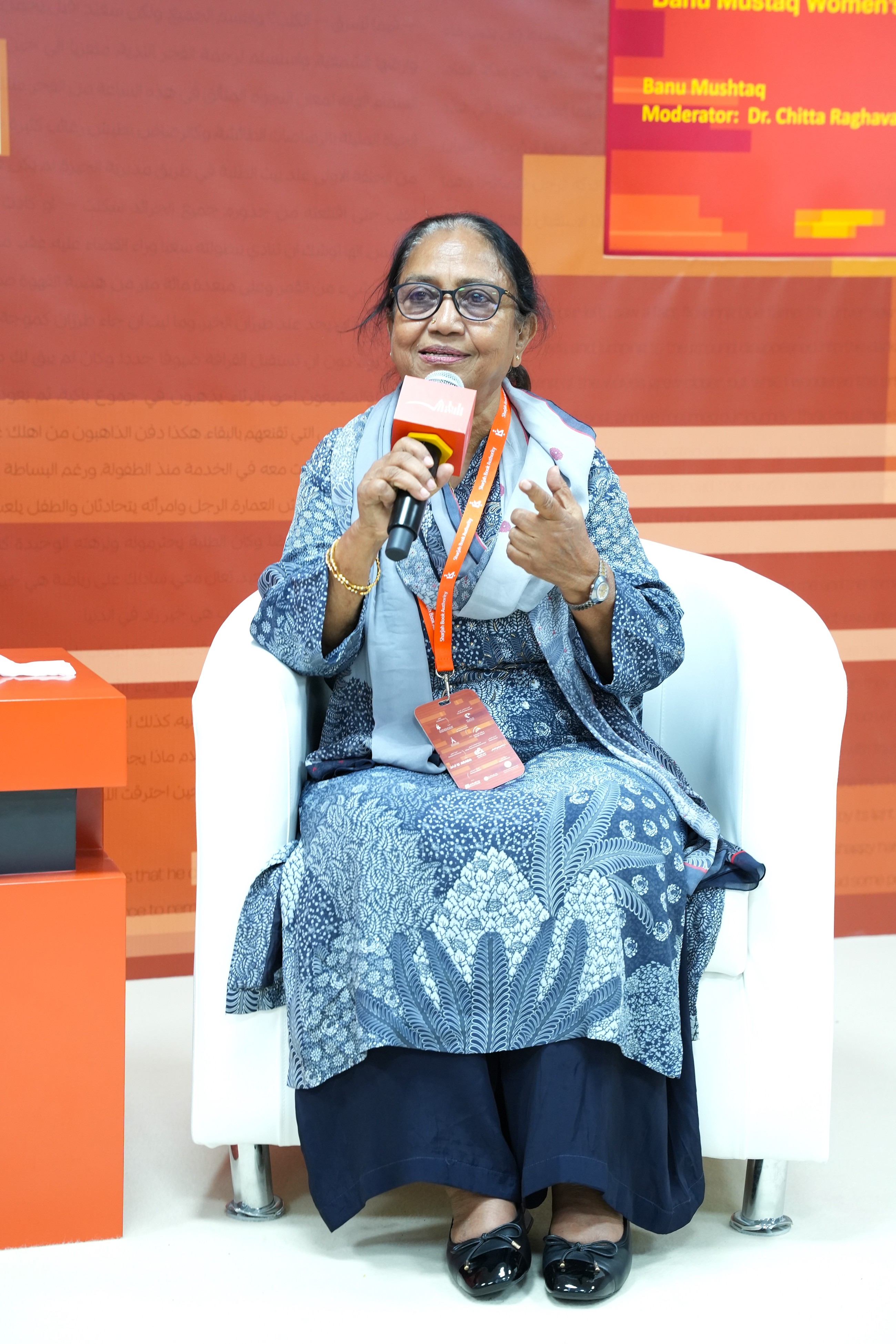 International Booker Prize winner Banu Mushtaq inspires audiences at SIBF
