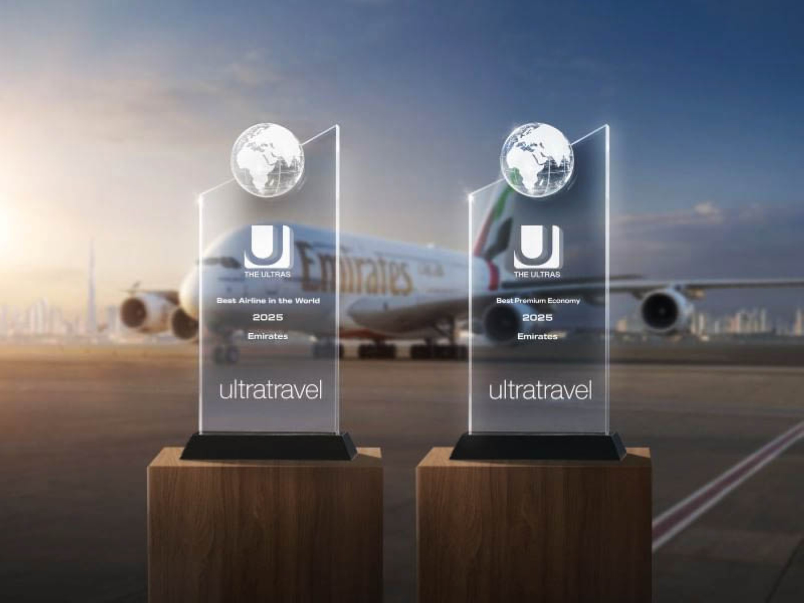 Emirates wins ULTRAs &lsquo;Best Airline in the World&rsquo; award