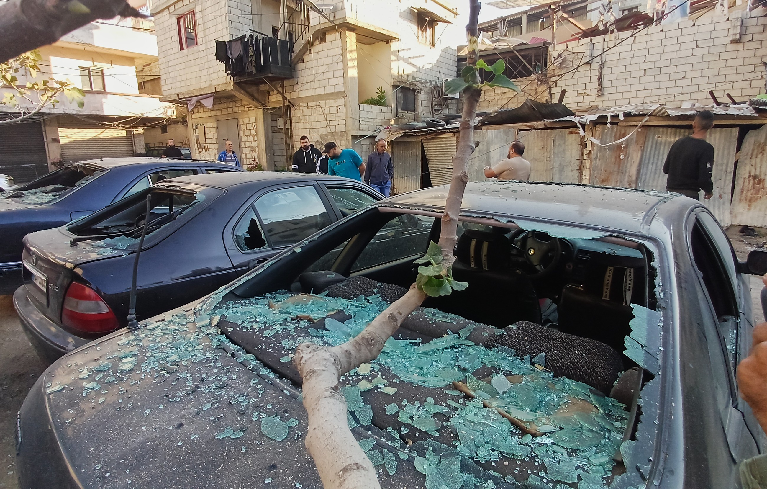 Israeli airstrike on a Palestinian refugee camp in Lebanon kills 13