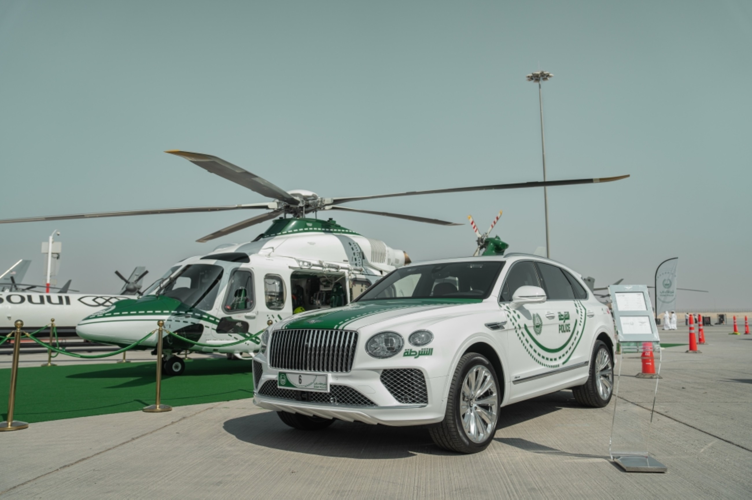 Dubai Police add Bentley Bentayga Azure to their fleet of luxury patrols