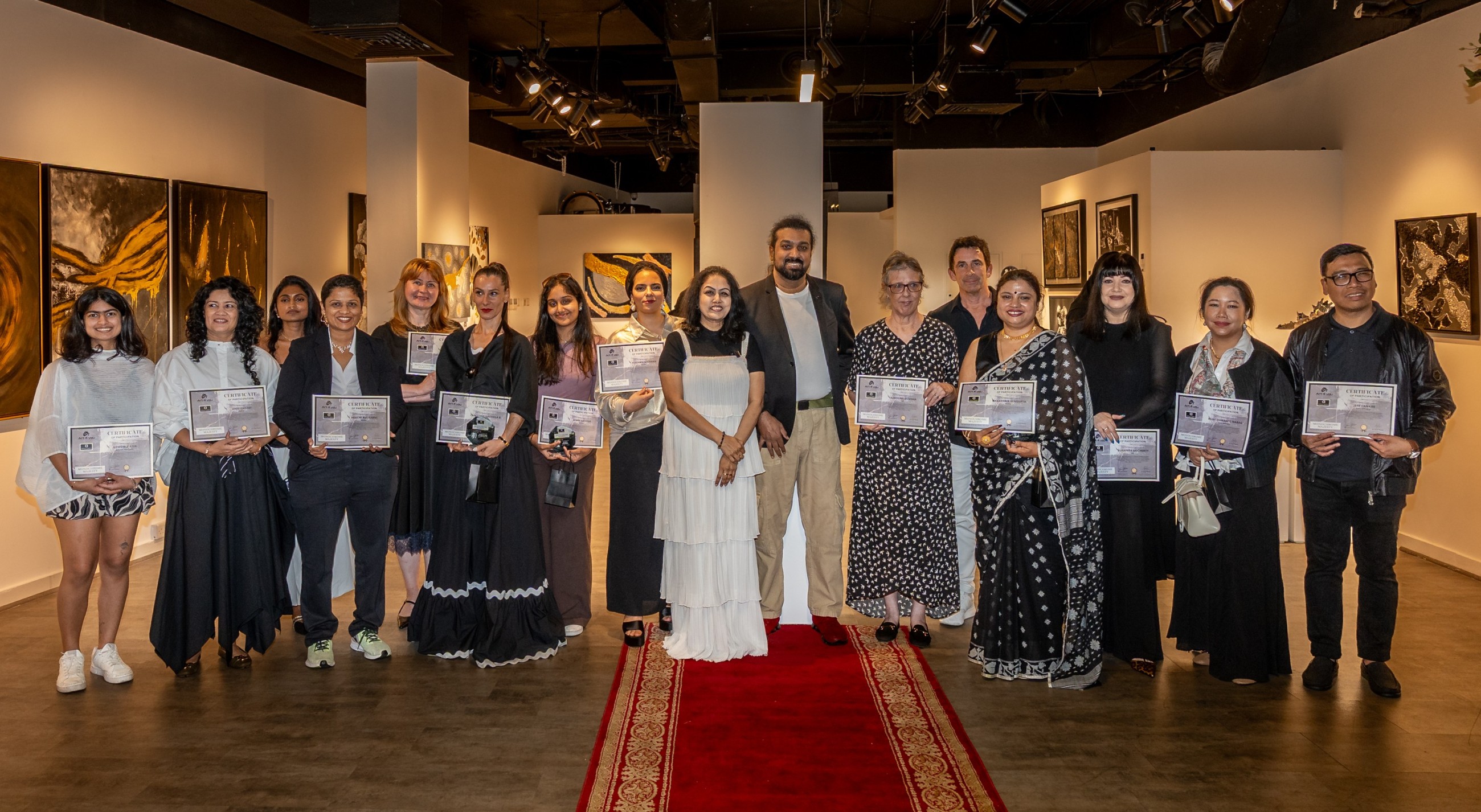 Monochrome Majesty show by Art4you Gallery hosts kaleidoscopic dialogues