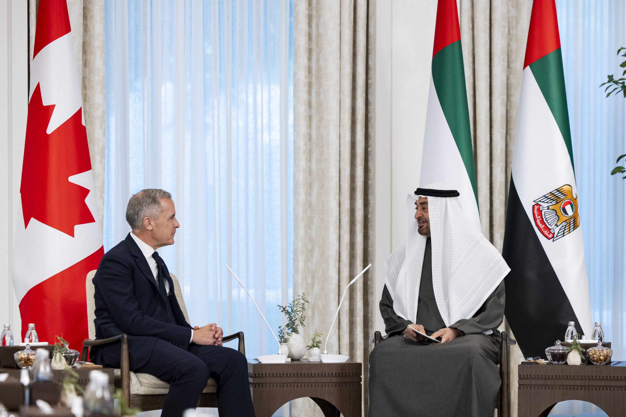 UAE President, Canadian PM vow to support global peace efforts