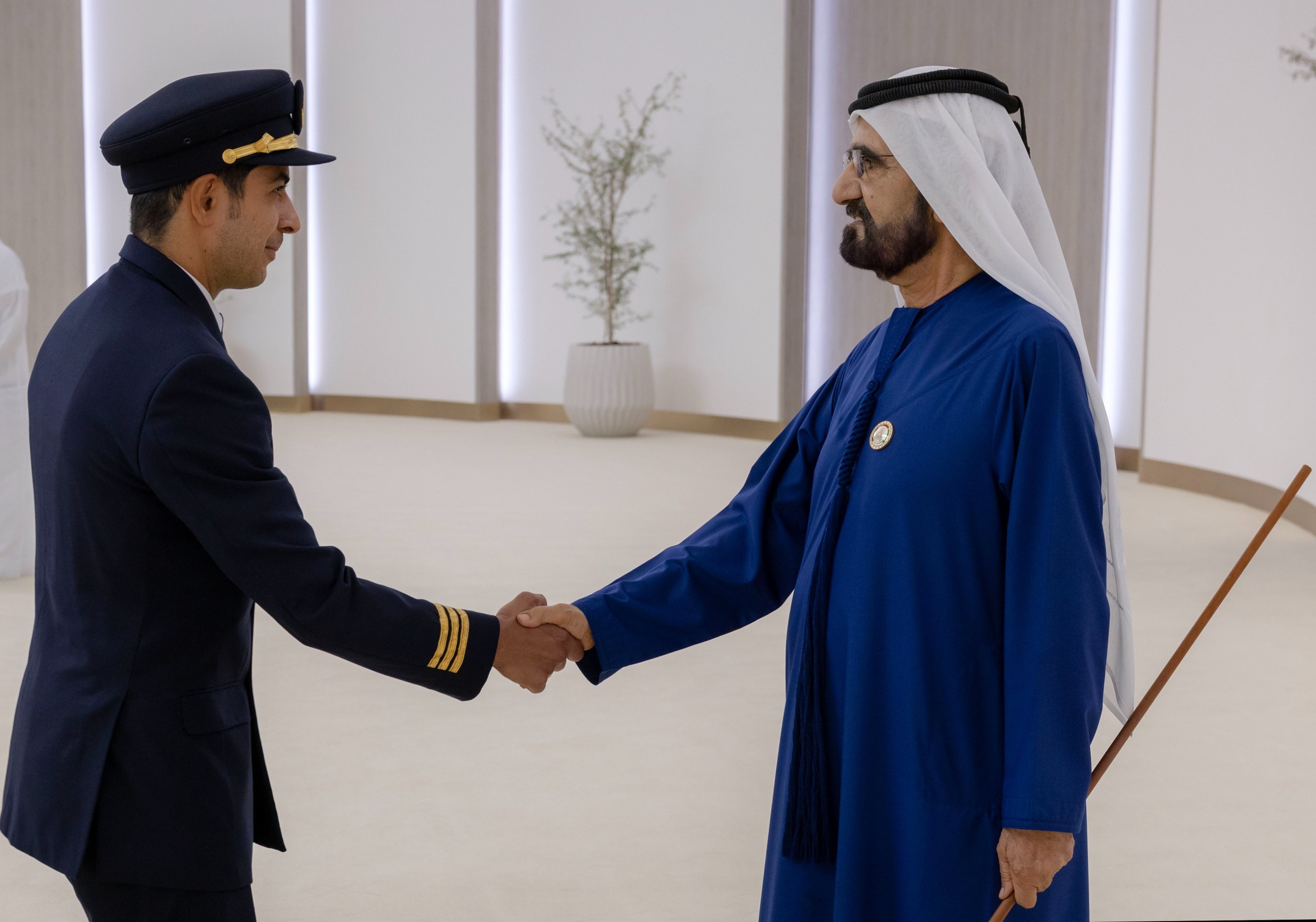 Sheikh Mohammed meets UAE national pilots, says Emirati talent is a cornerstone of nation’s vision for future