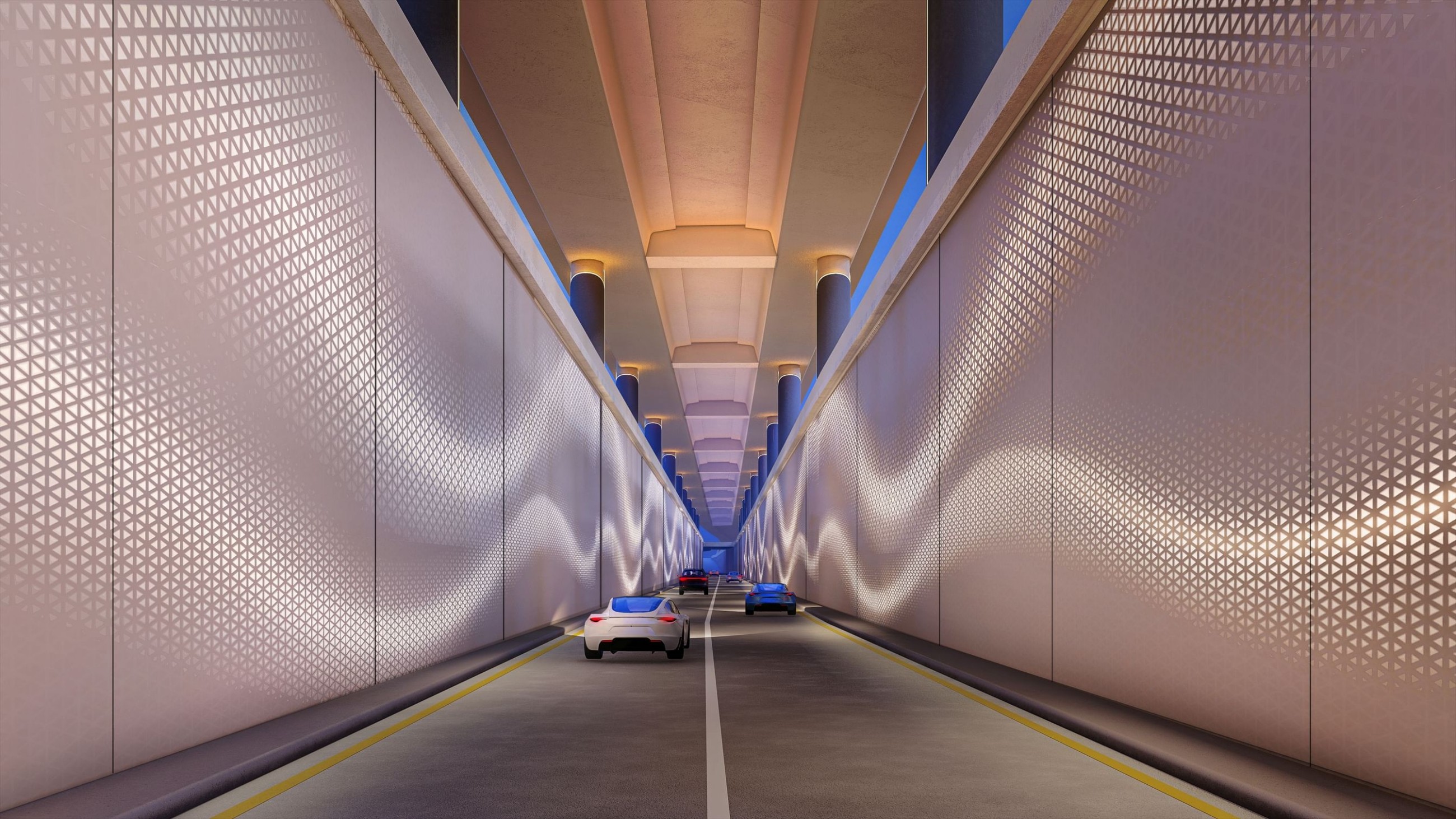 Sheikh Hamdan approves architectural identity for Dubai’s road projects