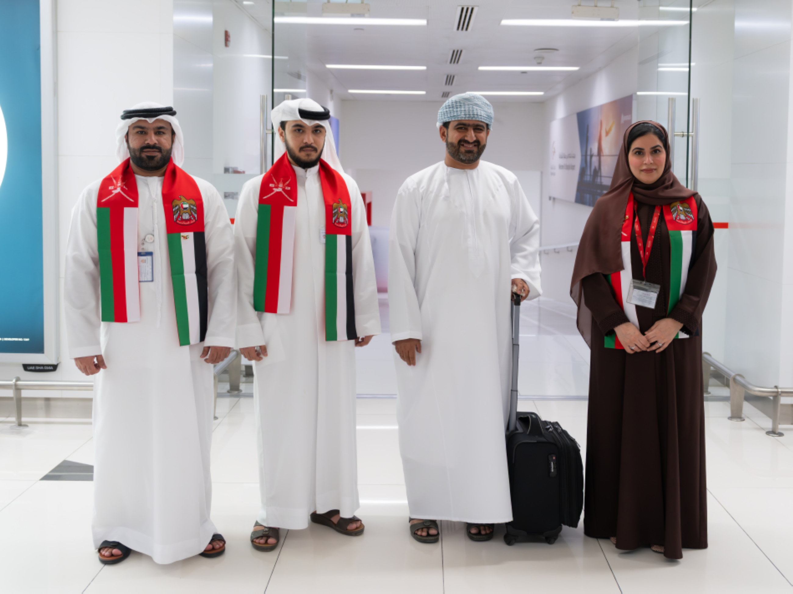 Omanis get warm welcome at Sharjah International Airport