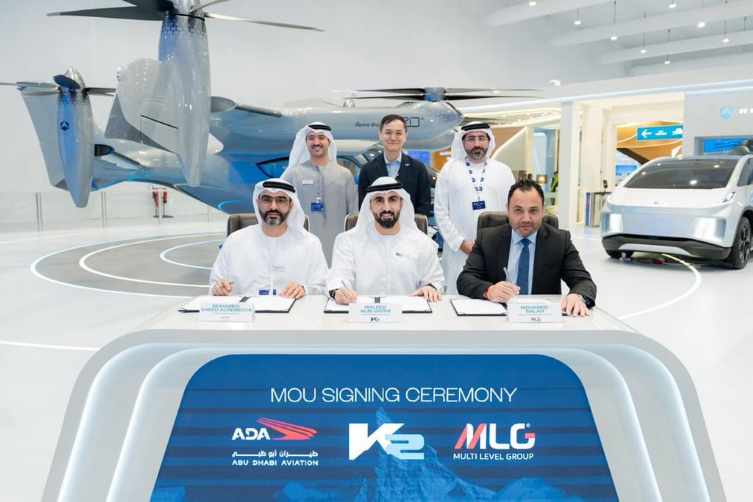 K2, Abu Dhabi Aviation Group, Multi Level Group to accelerate Autocraft E20+