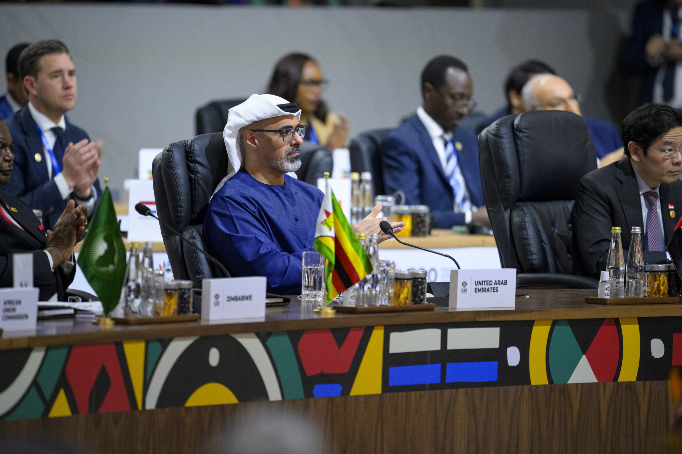 Crown Prince of Abu Dhabi attends G20 Summit in South Africa on behalf of UAE President