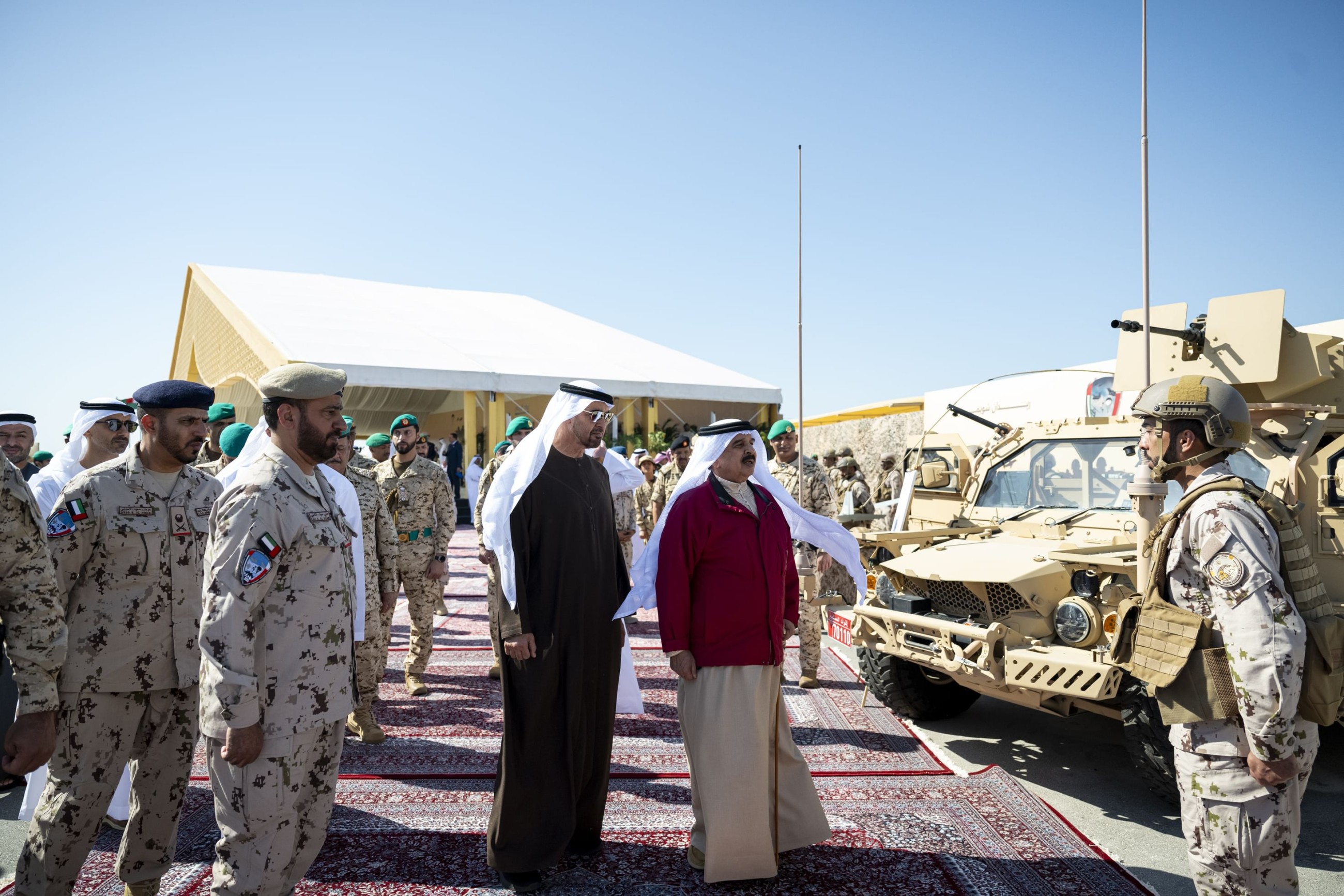 UAE President, Bahrain King attend ‘Rabdan–Shuwaiman’ joint military exercise