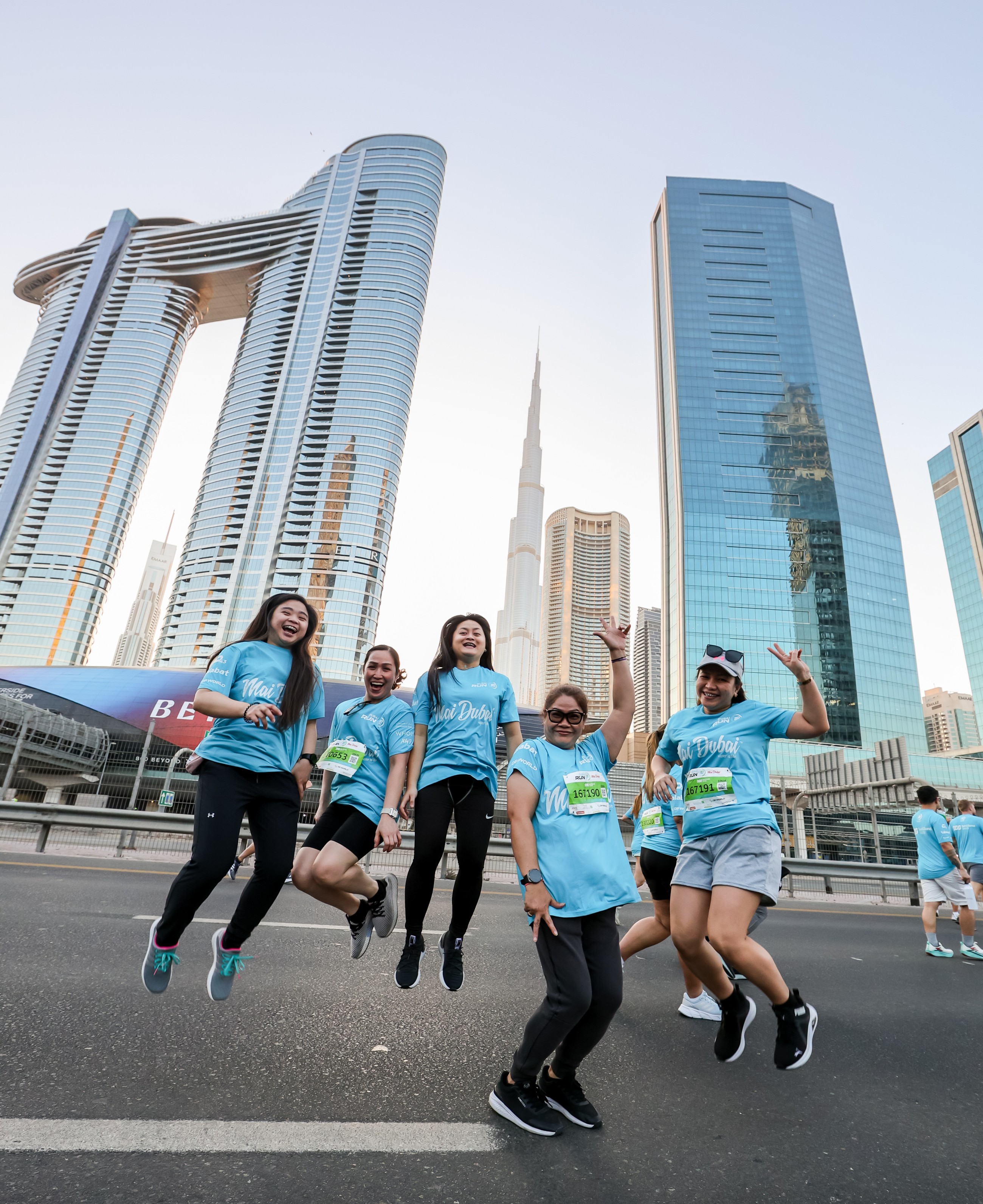 Over 300,000 runners descend on Sheikh Zayed Road for Dubai Run 2025