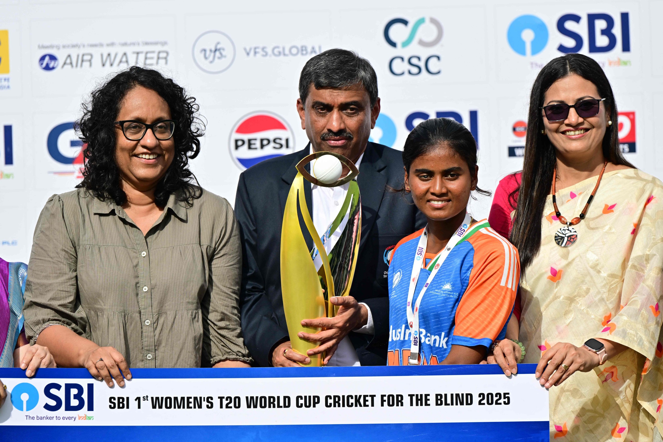 India win cricket's first blind women's T20 World Cup