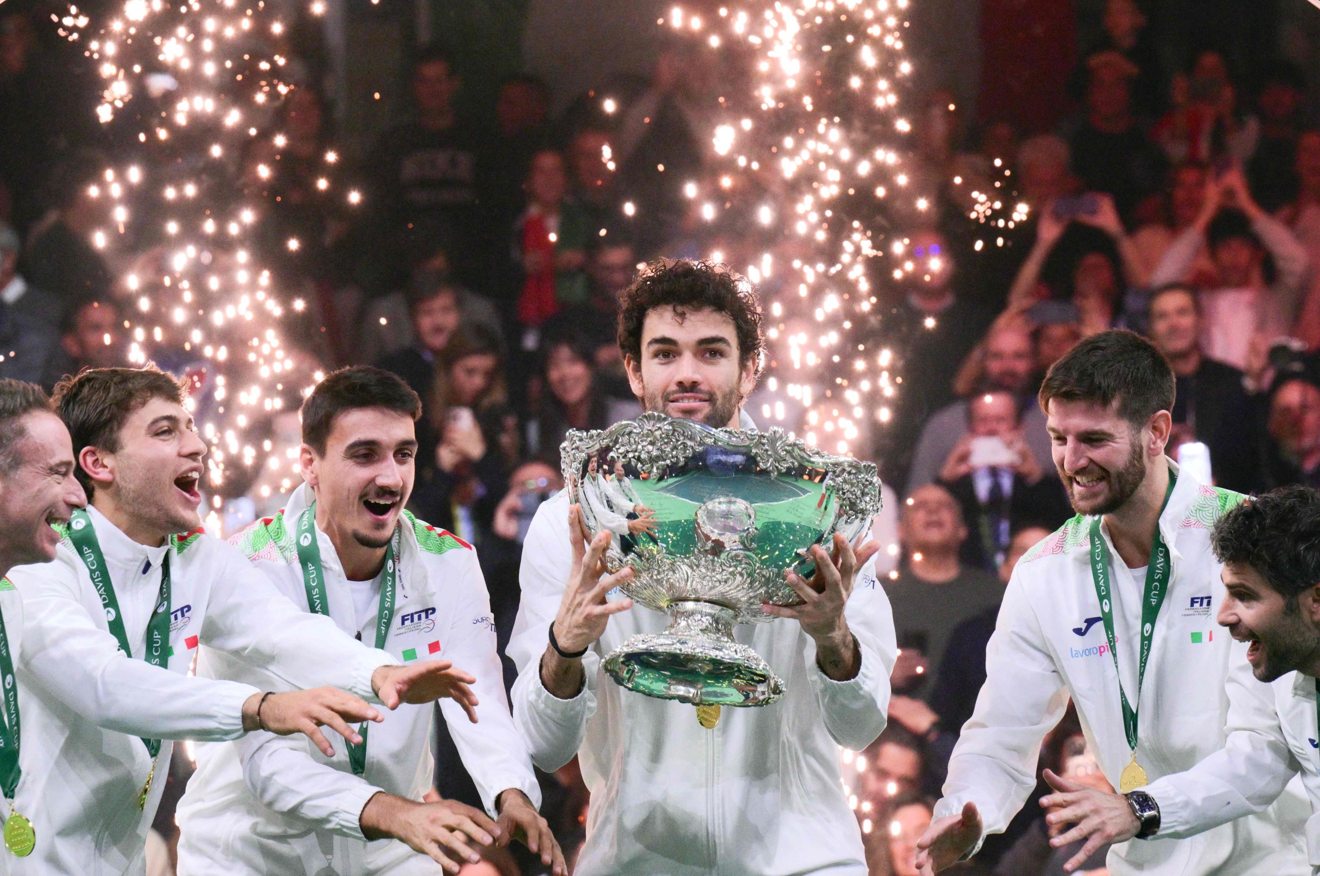 Berrettini, Cobolli lead Italy past Spain for third straight Davis Cup title