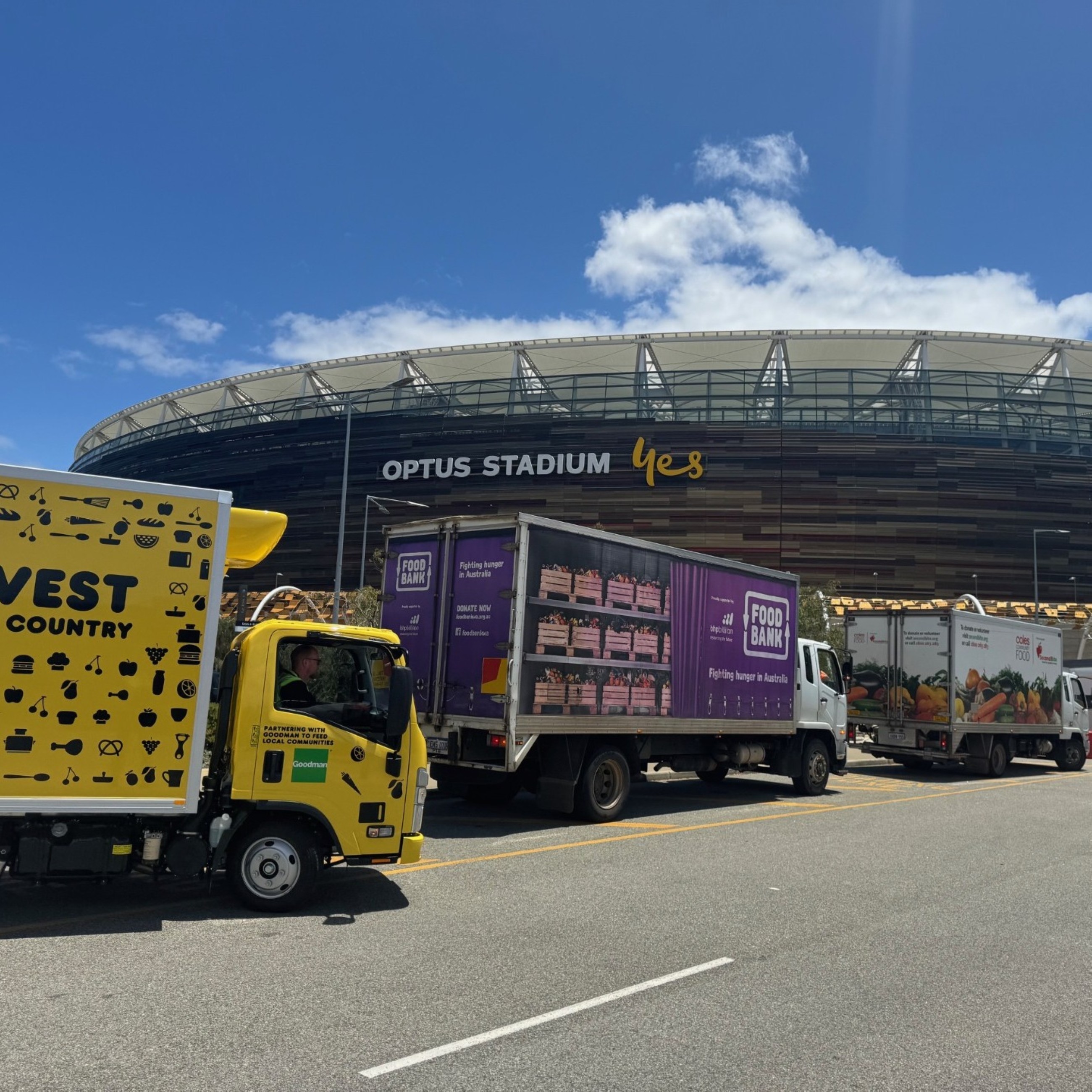 Perth Stadium make biggest food donation after two-day Ashes Test
