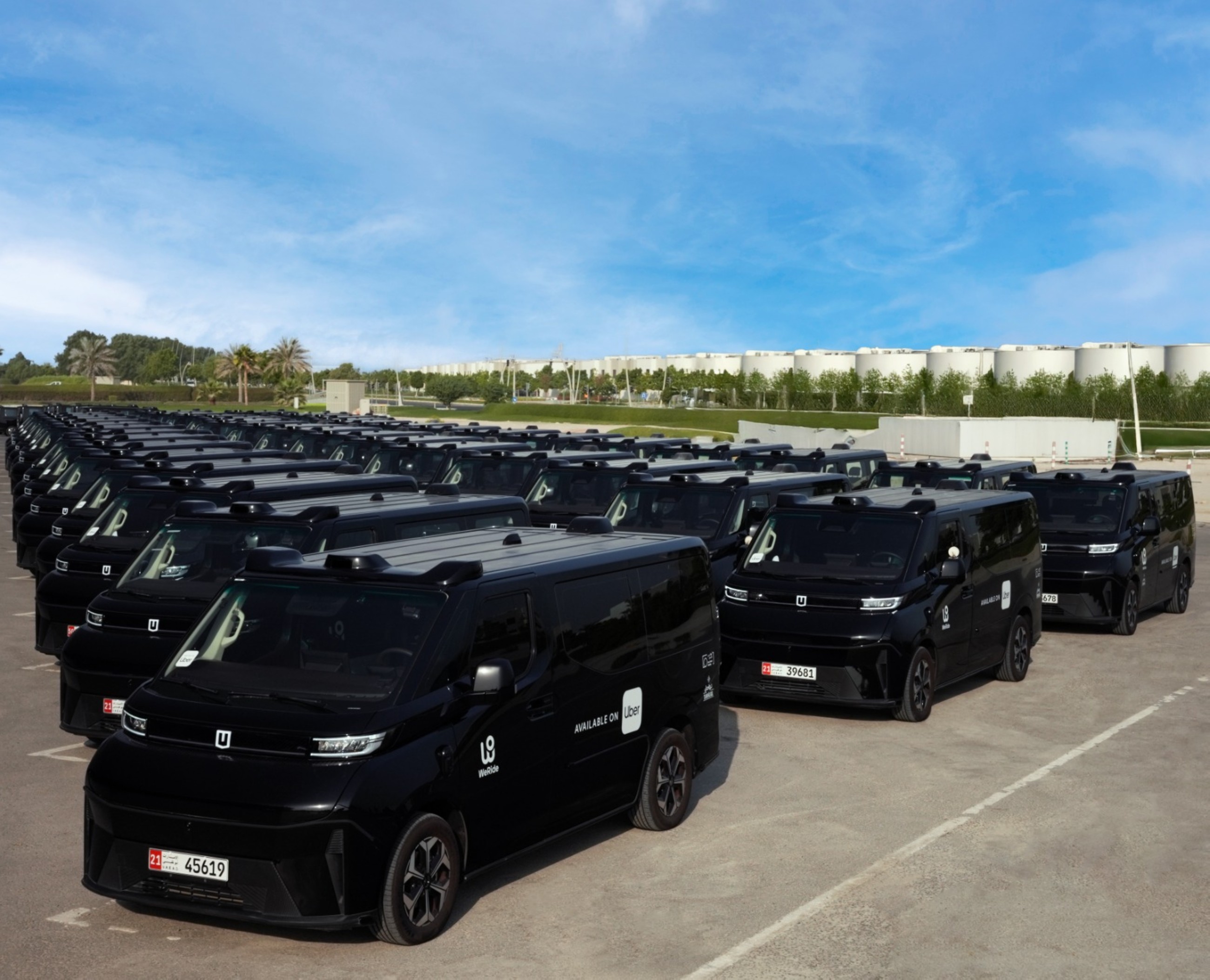 WeRide launches robotaxis in Abu Dhabi