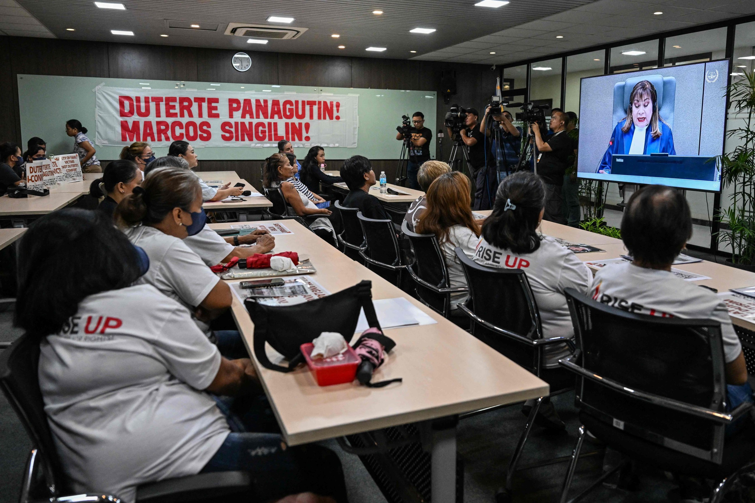 ICC judges reject request to free Philippines ex-president Duterte from custody