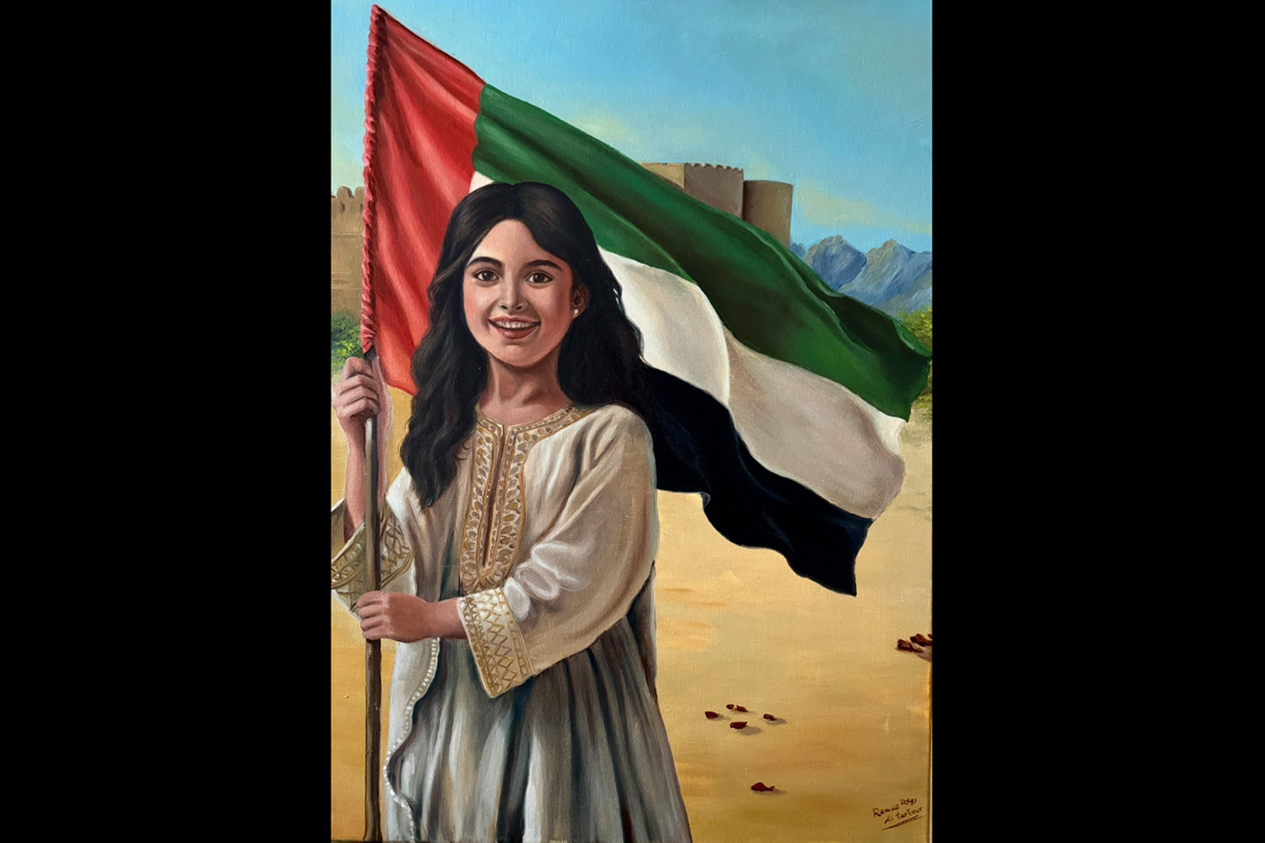 Exhibition hosted at Al Qasimia University for UAE National Day