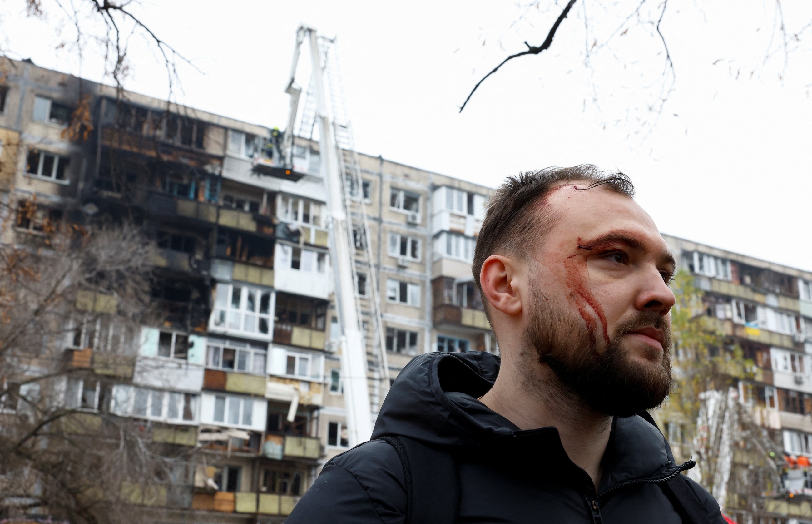 Kyiv hit by overnight attack after Zelensky removes top aide