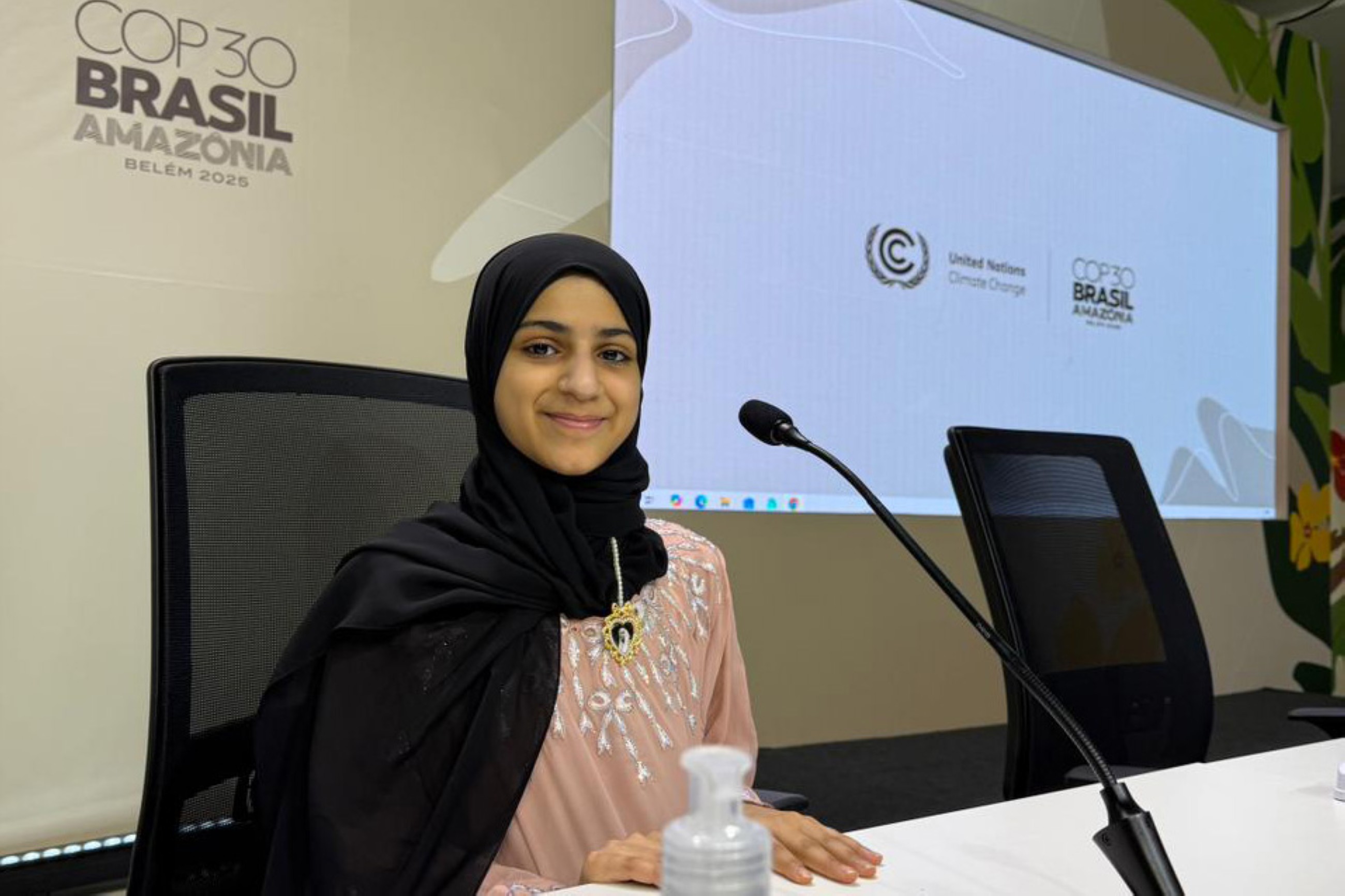 Emirati girl carries voice of the UAE to the world