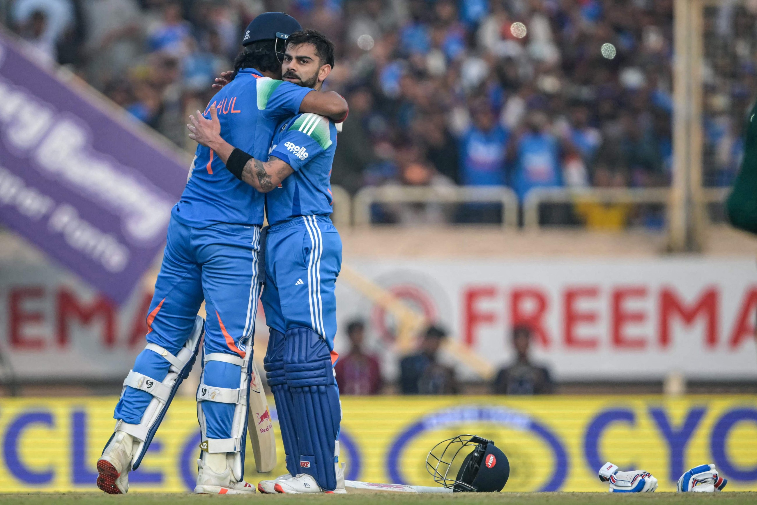 Virat Kohli's 135 powers India to 349-8 in first South Africa ODI
