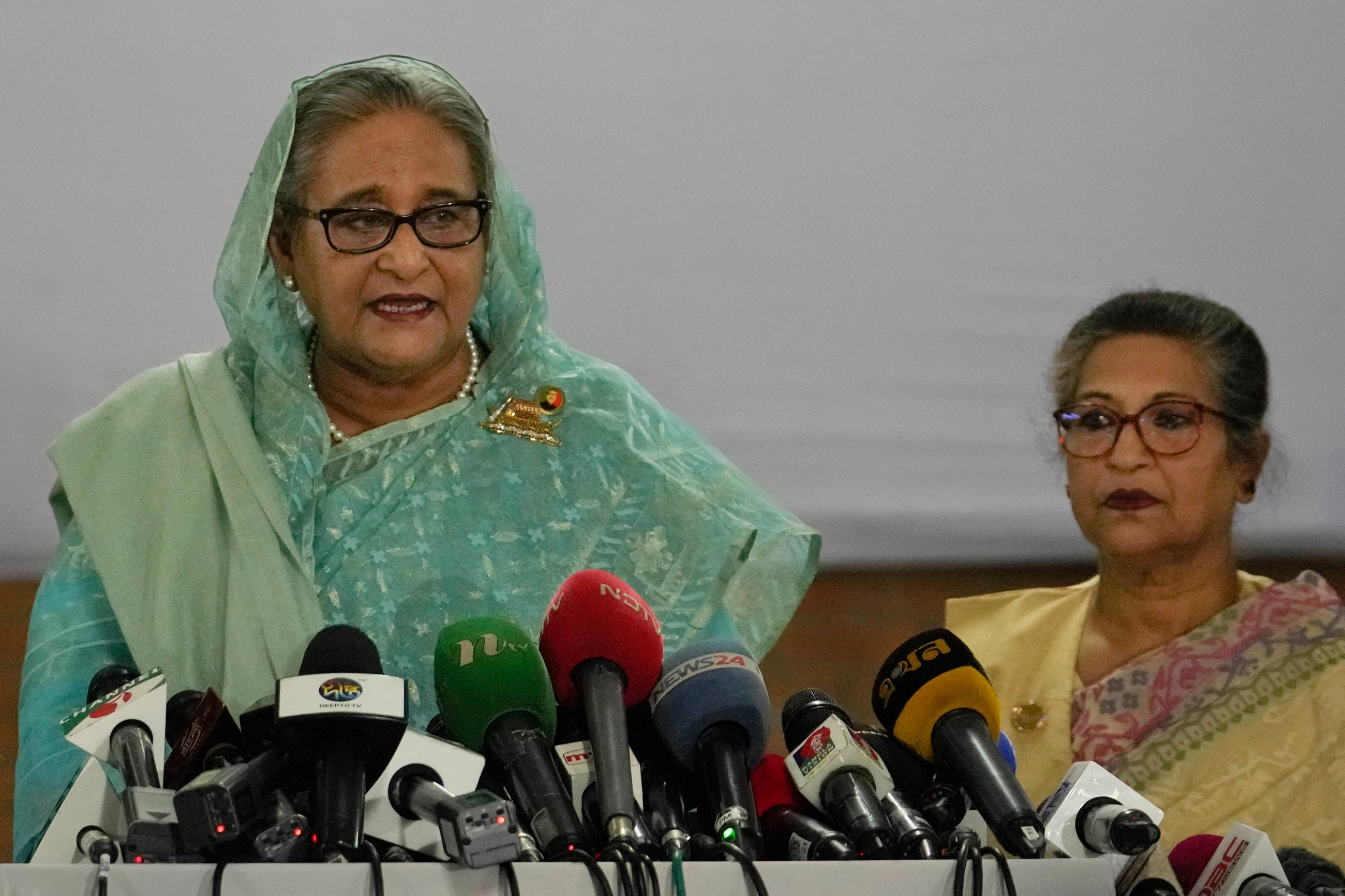 Bangladesh's ex-PM Hasina, family members sentenced to jail in corruption case