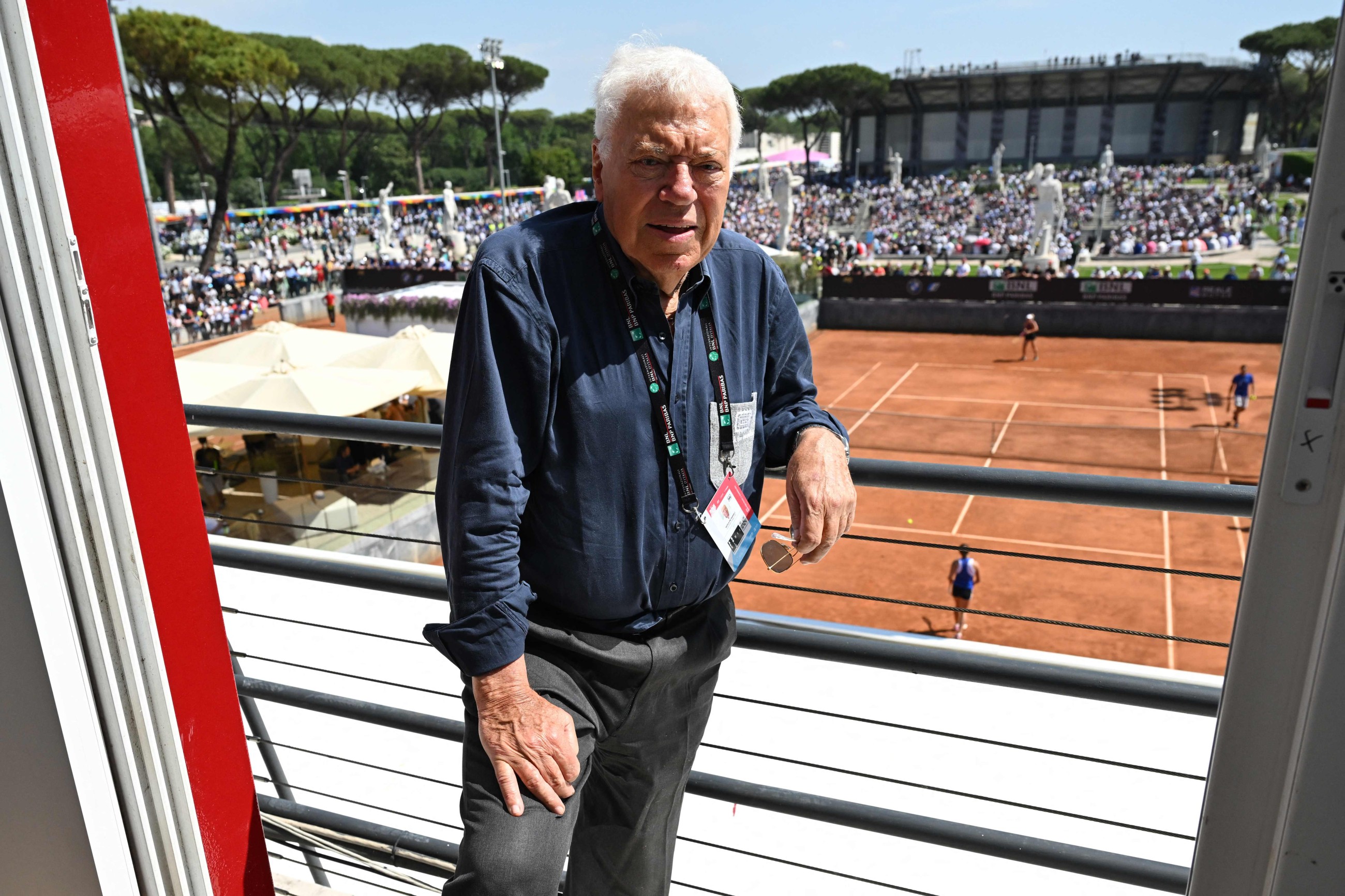 Italian tennis icon Nicola Pietrangeli dies aged 92